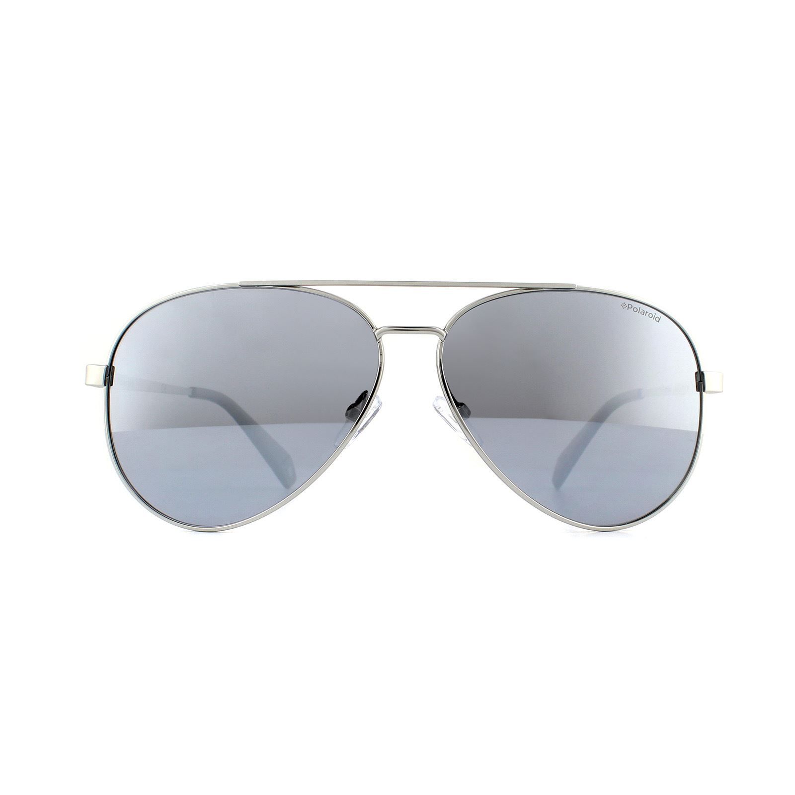geloof Met name spanning Polaroid Aviator dames zilveren grijs zilveren spiegel gepolariseerde  zonnebril