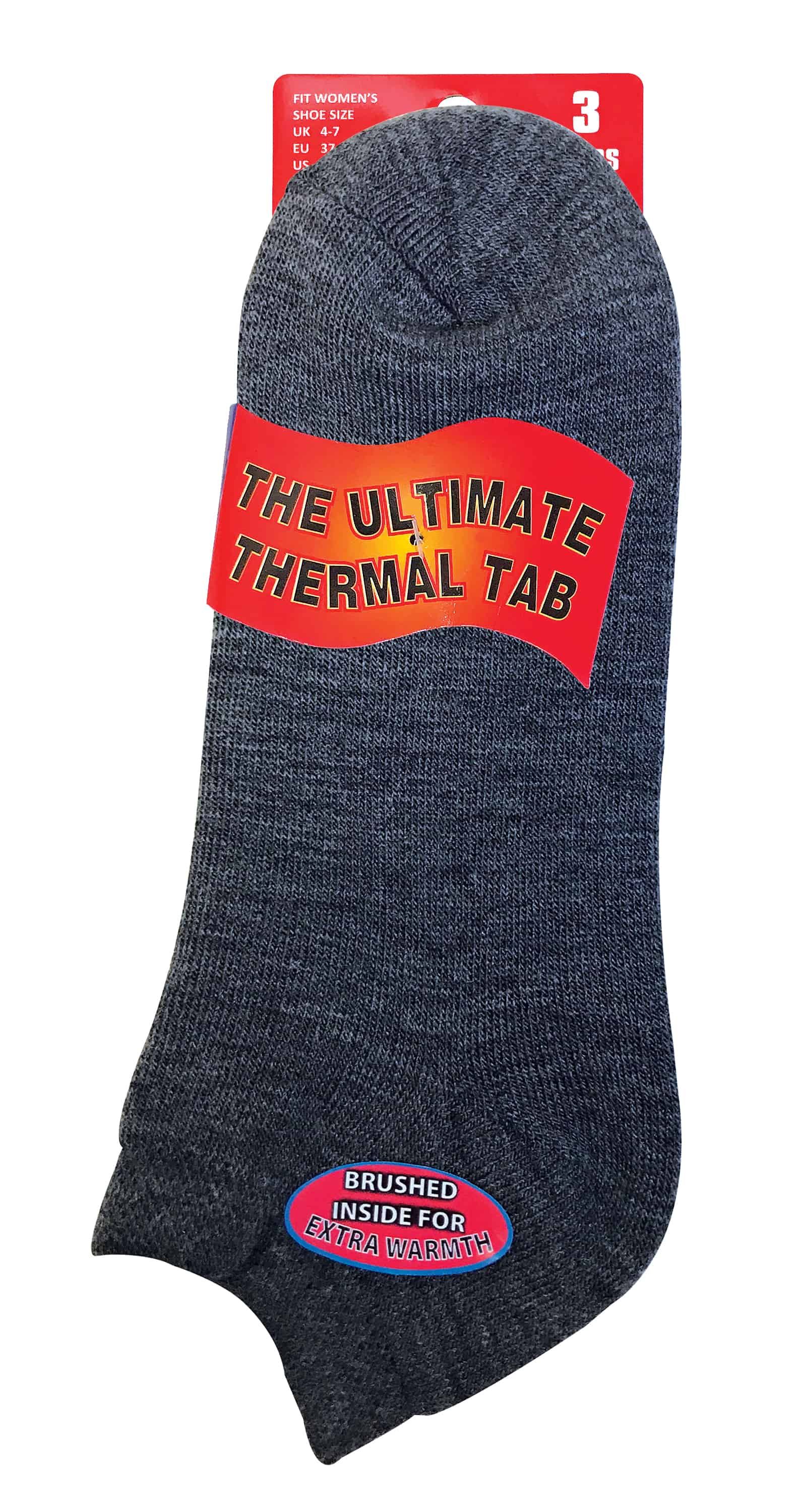 ladies thermal trainer socks