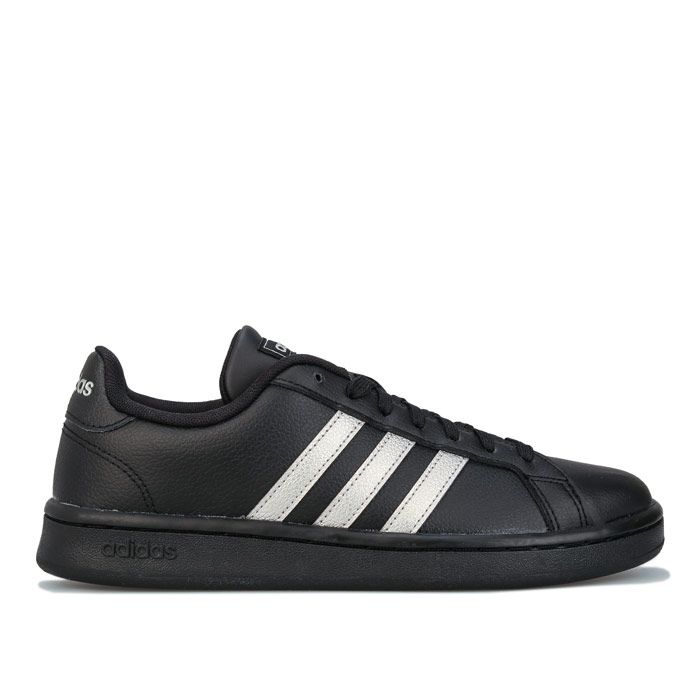 Women's adidas Grand Court Trainers in Black