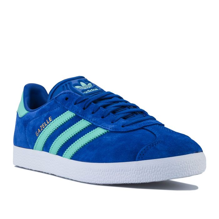 Men's adidas Originals Gazelle Trainers in Royal Blue