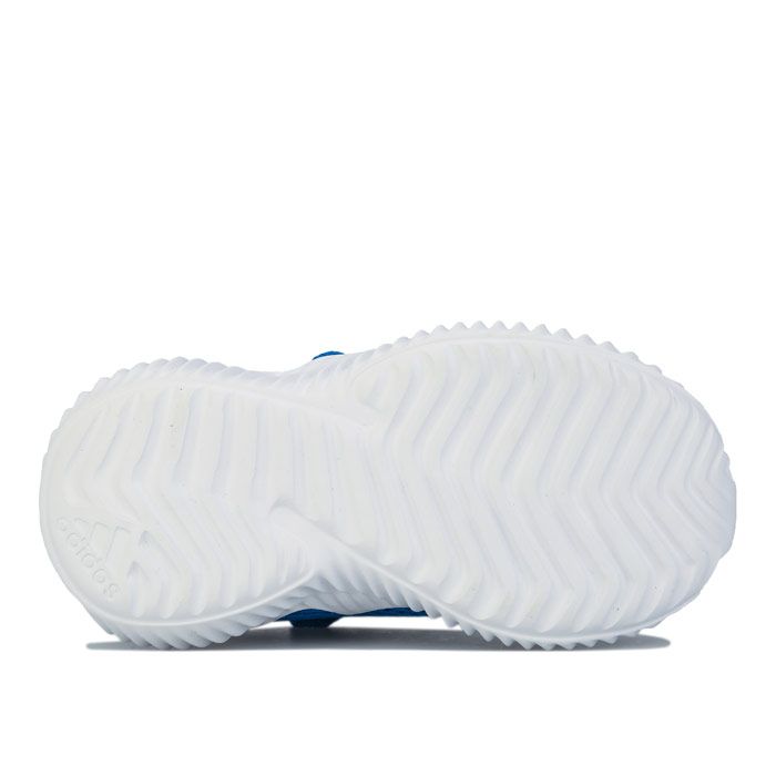 Infant Boys adidas Fortarun Trainers in glow blue - cloud white - scarlet.<BR><BR>- Seamless mesh textile upper.<BR>- Durable TPU toe cap.<BR>- Slip-on construction.<BR>- Hook and loop closure and woven heel pull for easy on-off.<BR>- Padded collar and tongue.<BR>- 3-Stripes to front.<BR>- adidas Badge of Sport printed at side heel.<BR>- Removable EcoOrthoLite® sockliner for comfort and odour control.<BR>- Lightweight EVA outsole.<BR>- Textile and synthetic upper  Textile lining  Synthetic sole.<BR>- Ref: EF9686