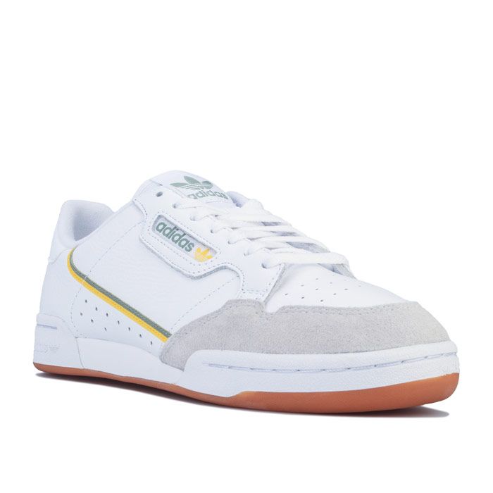 mens adidas continental 80 white