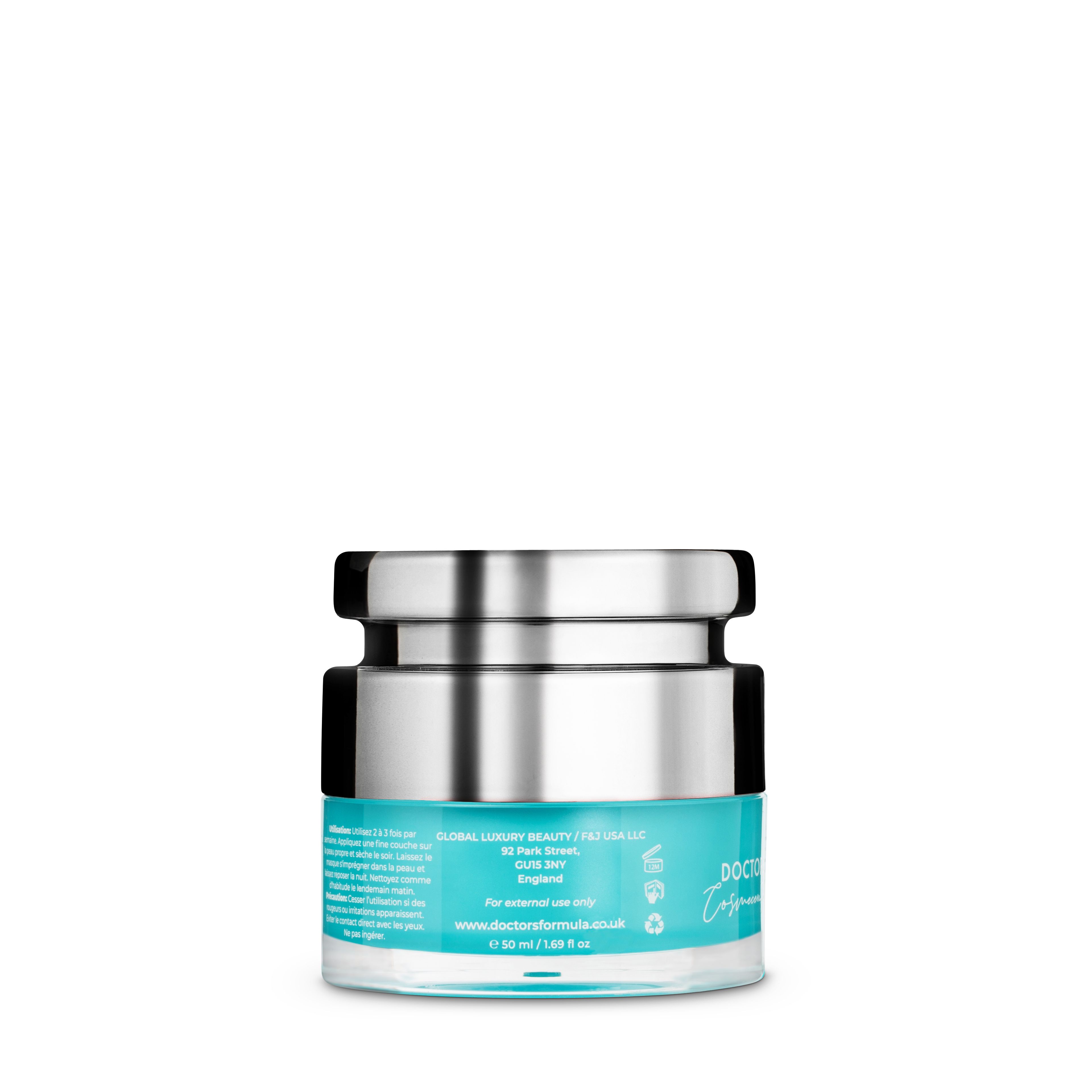 Our 8 Hour Deep Repair Mask is overnight miracle mask for dry, tired looking skin. 
It contains complex of collagen ingredients that nourish, hydrate and smoothen the skin for a radiant  and youthful complexion.

Key Ingredients:
- The soluble collagen balances, nourishes and moisturises the skin.
- The Active Mineral Complex improves the moisture levels of skin.

Usage:
Apply a thin layer onto the skin after cleansing,avoiding the delicate eye area. Leave for 5-10 minutes and wash off. For best results, use 2-3 times per week.

100% Cruelty Free