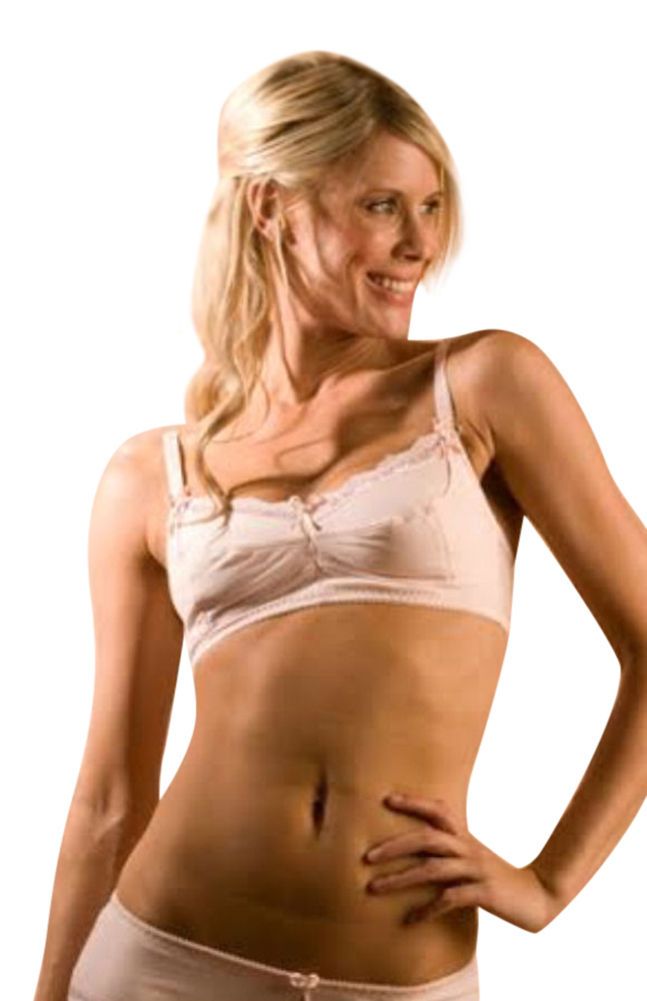 Gorgeous Soft Cup Bra.  Available in Black, Ivory and Pink.  81% Cotton 15% Nylon 4% Elastane.  Six Hook and Eyes.  Wider Straps on Larger Sizes.  Power Mesh Wings for extra Support.