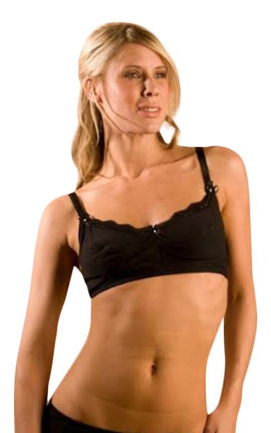 Gorgeous Soft Cup Bra.  Available in Black, Ivory and Pink.  81% Cotton 15% Nylon 4% Elastane.  Six Hook and Eyes.  Wider Straps on Larger Sizes.  Power Mesh Wings for extra Support.