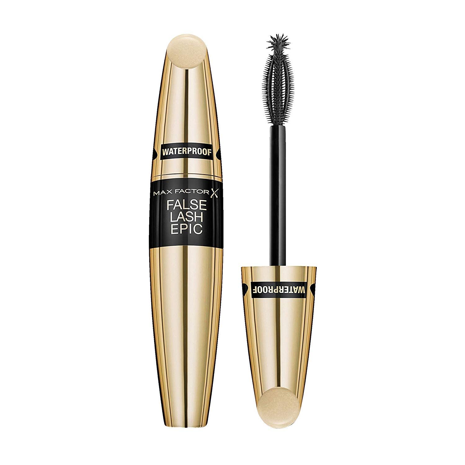 Max Factor False Lash Epic Mascara - create the epic lash fan. Designed to stand up to the zoom, False Lash Epic Mascara captures and magnifies every detail of every lash for an epic lash fan. Introducing the False Lash Epic Brush with Zoom-action Tip. The brush gives you the artistry of multiple brushes in one. The Zoom-action Tip magnifies your lash fan to epic proportions.
