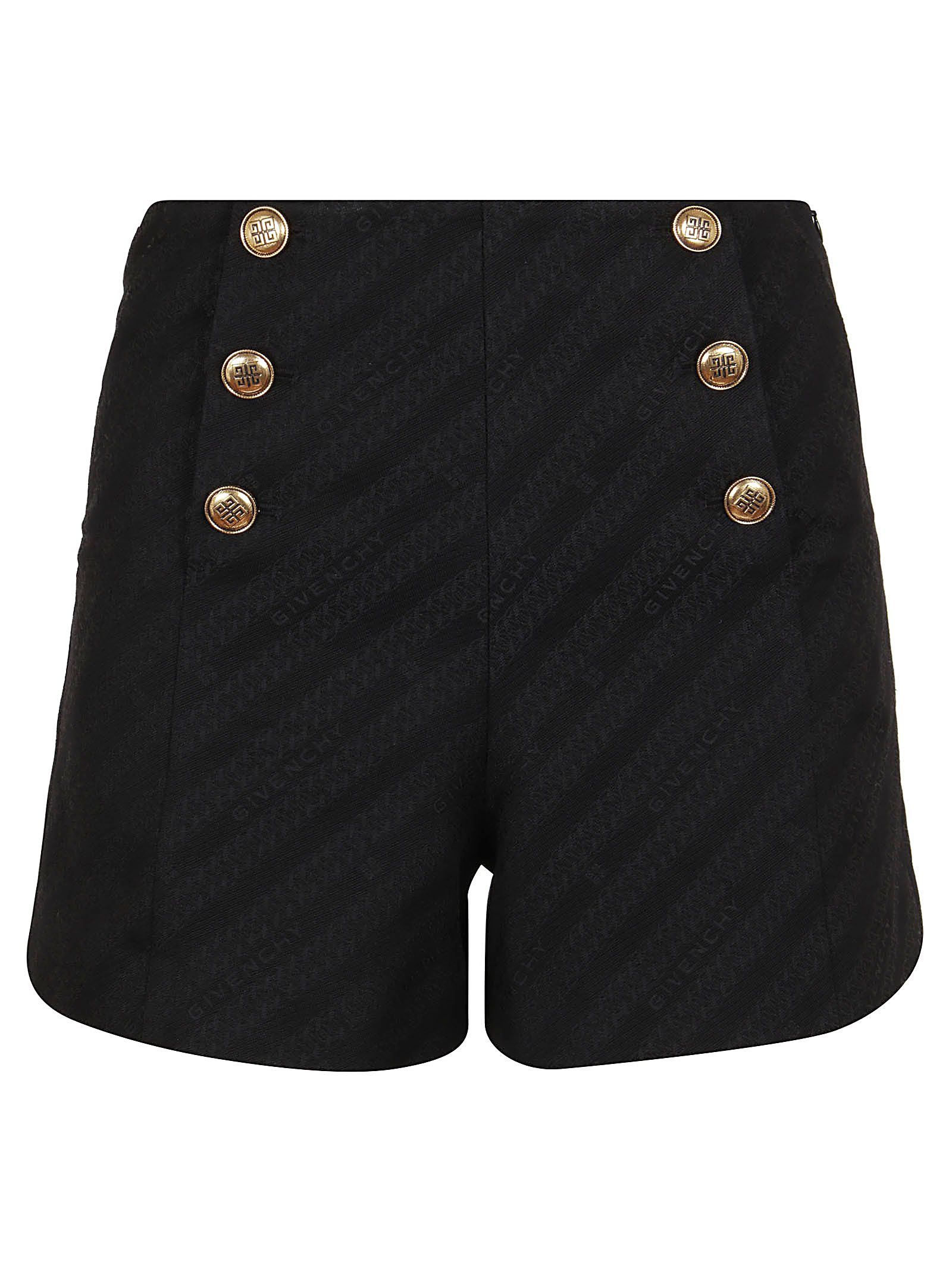 Givenchy Women's BW50Ky12Yf001 Black Viscose Shorts