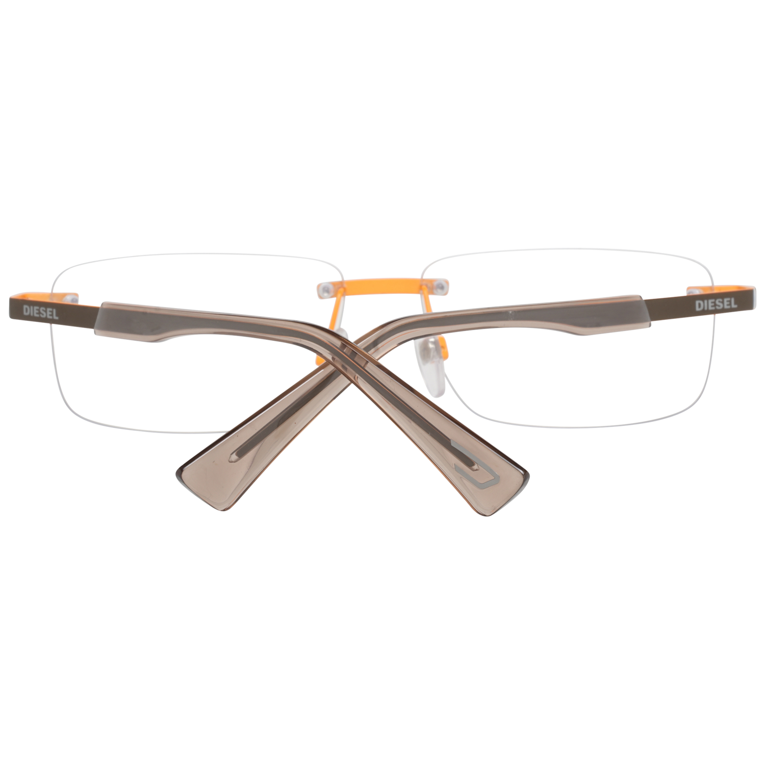 GenderMenMain colorBrownFrame colorBrownFrame materialMetalSize56-14-145Lenses width56mmLenses heigth34mmBridge length14mmFrame width136mmTemple length145mmShipment includesCase, Cleaning clothStyleRimlessSpring hingeNo