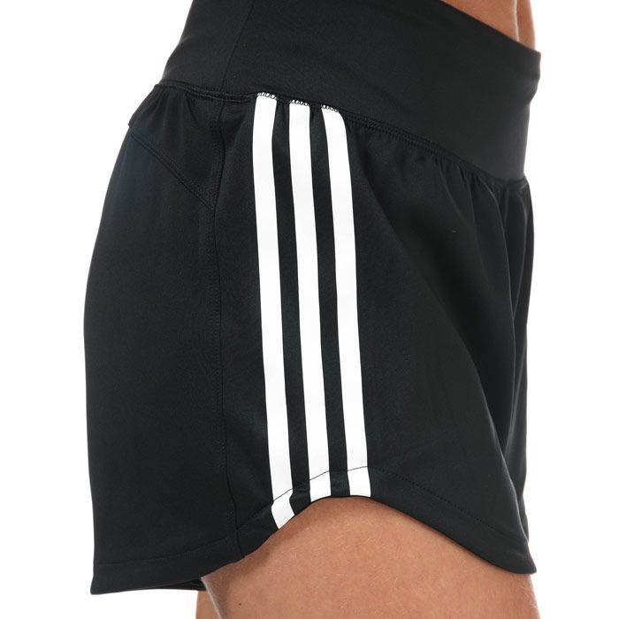 Women's adidas 3-Stripes Gym Shorts in Black