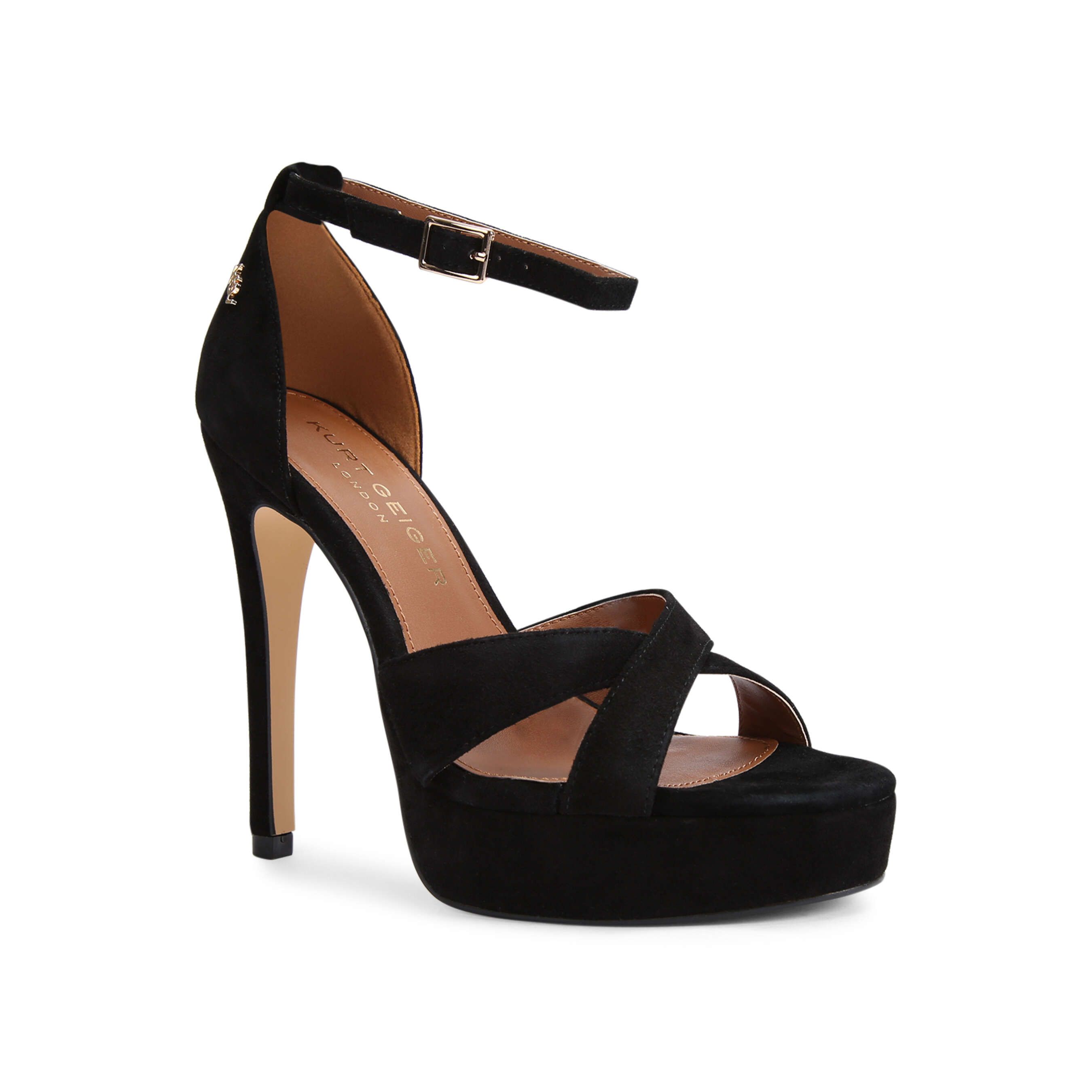 Kurt Geiger London Leather Kgl Proud Platform Sandals