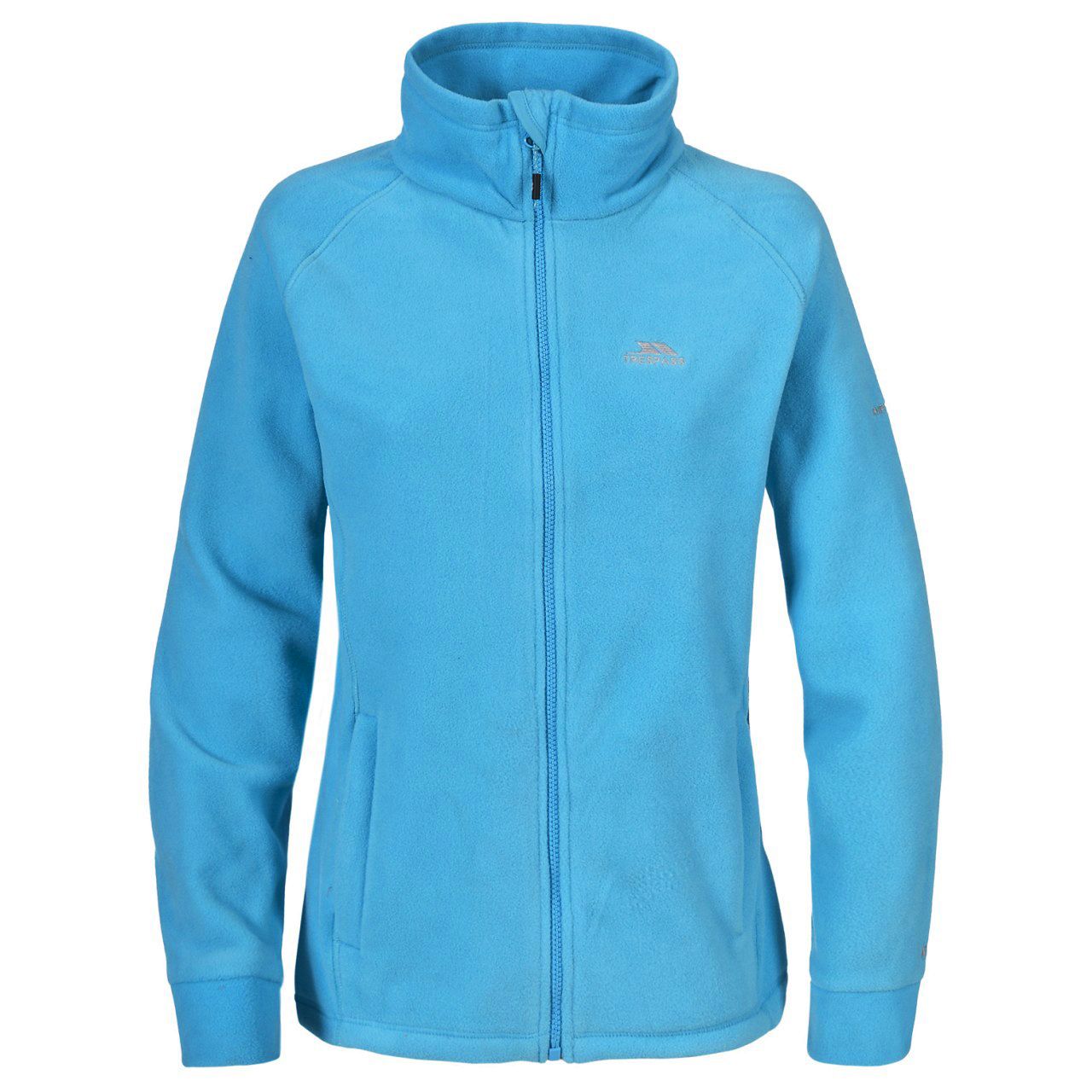 Ladies fleece jacket. 280gsm Airtrap fleece build to trap and hold onto body heat. Polar fleece build. Full front zip. 2 zip pockets. Anti pilling build. 100% Polyester.