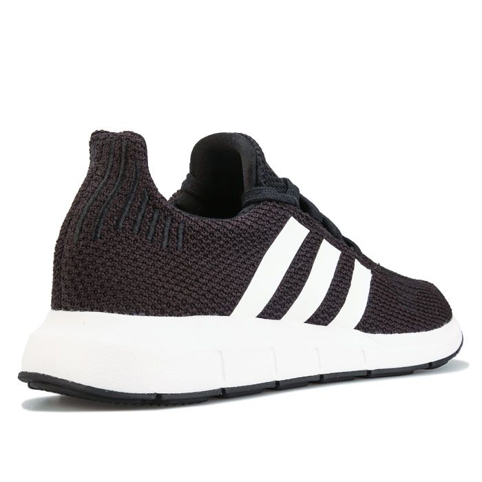 adidas women's swift run white black carbon