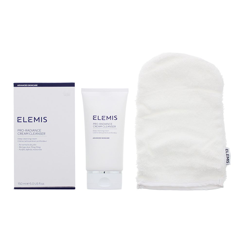 The Elemis Pro-Radiance Cream Cleanser is a luxurious deep cleansing cream which dissolves makeup and grime, and defends against daily pollutants. The cream, which is formulated with a powerful mix of Moringa, Organic Great Burdock and Acai leaves skin looking and feeling balanced, nourished and youthful.