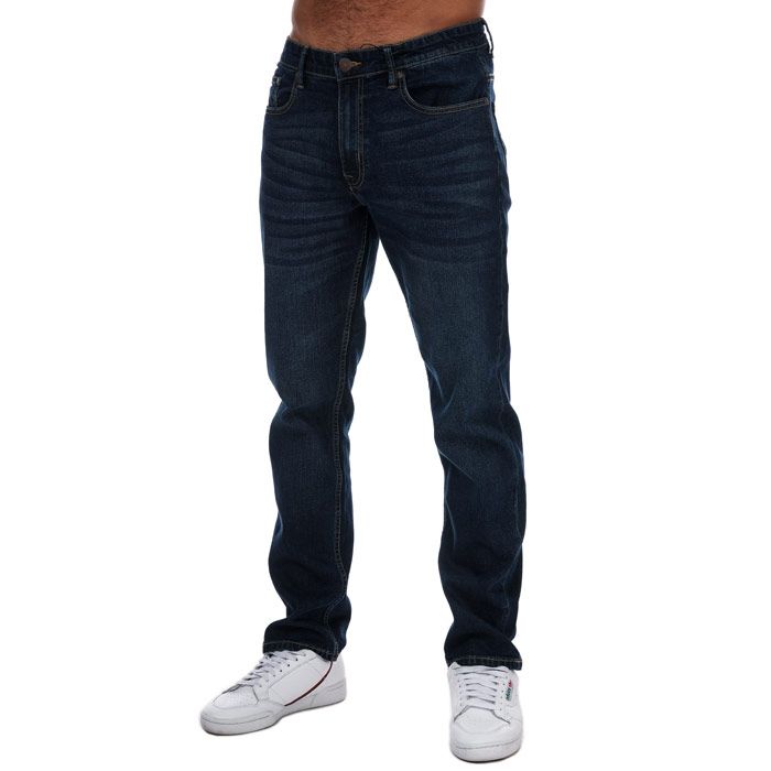 Men's Ben Sherman Vintage Rinse Straight Fit Jeans in Denim