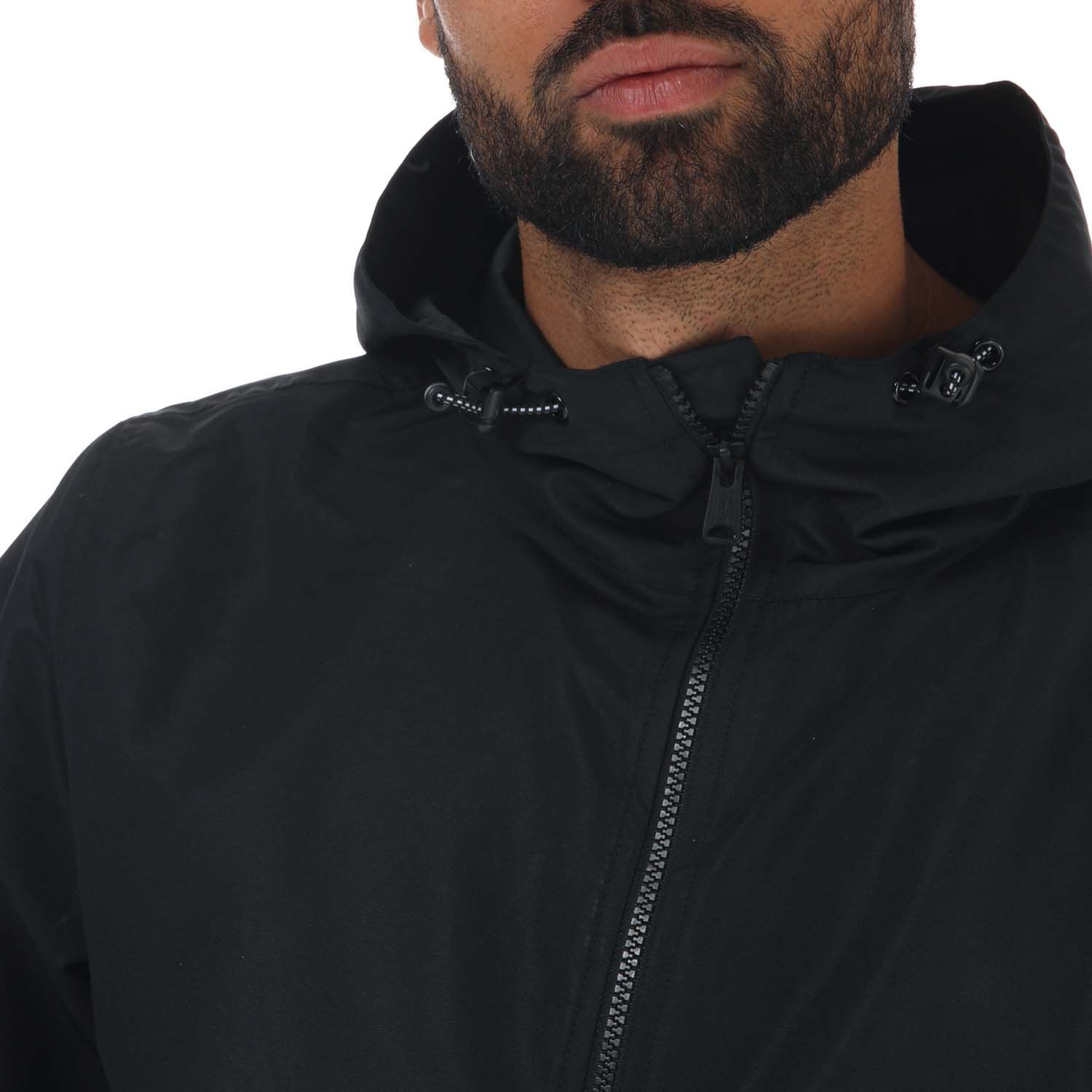 Men's Levis Tactical Windbreaker Jacket in Black