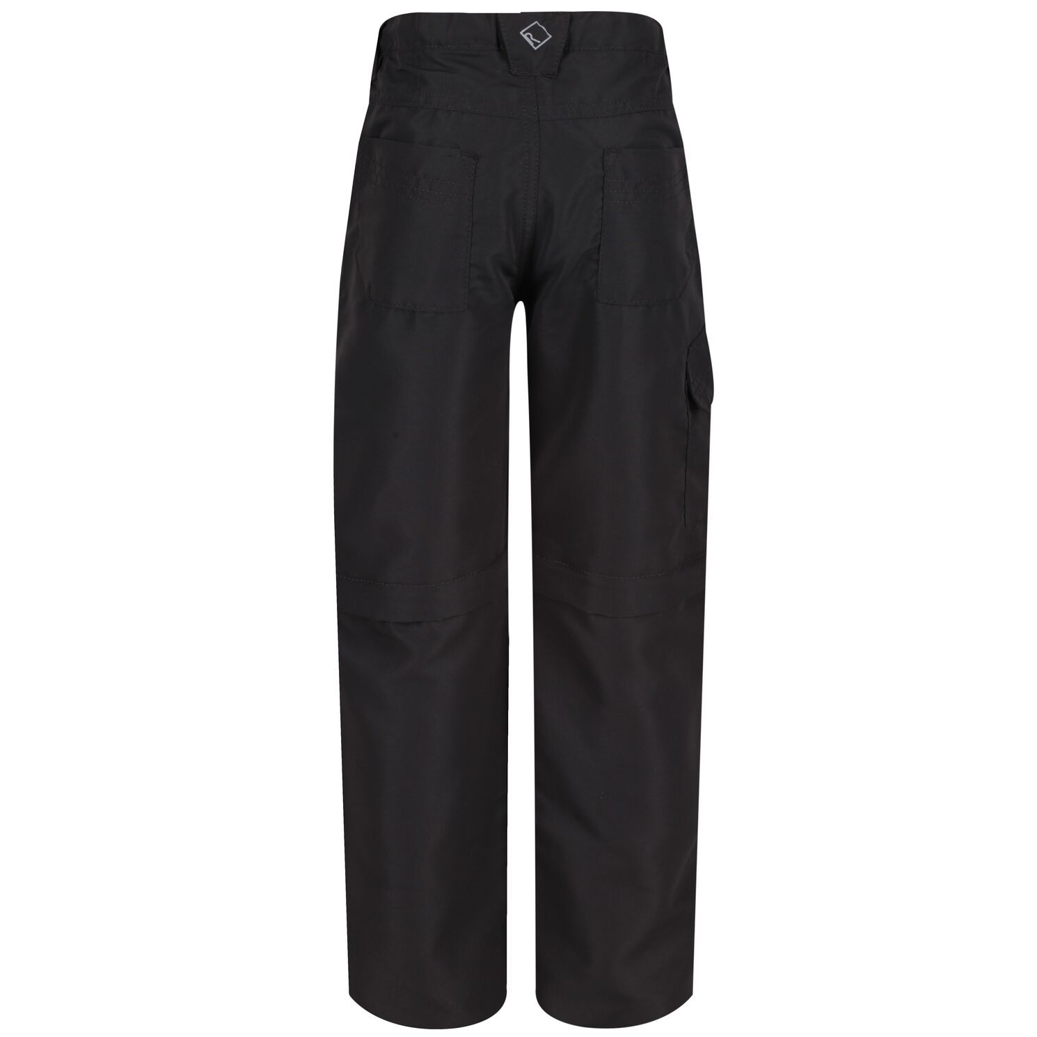 Material: 100% Polyester. Durable, water repellent and lightweight trousers with zip-off legs which convert them into shorts. Part-elasticated waist with button adjustment system. Multi pocketed. Ideal for day trips in changeable weather and overnight stays.