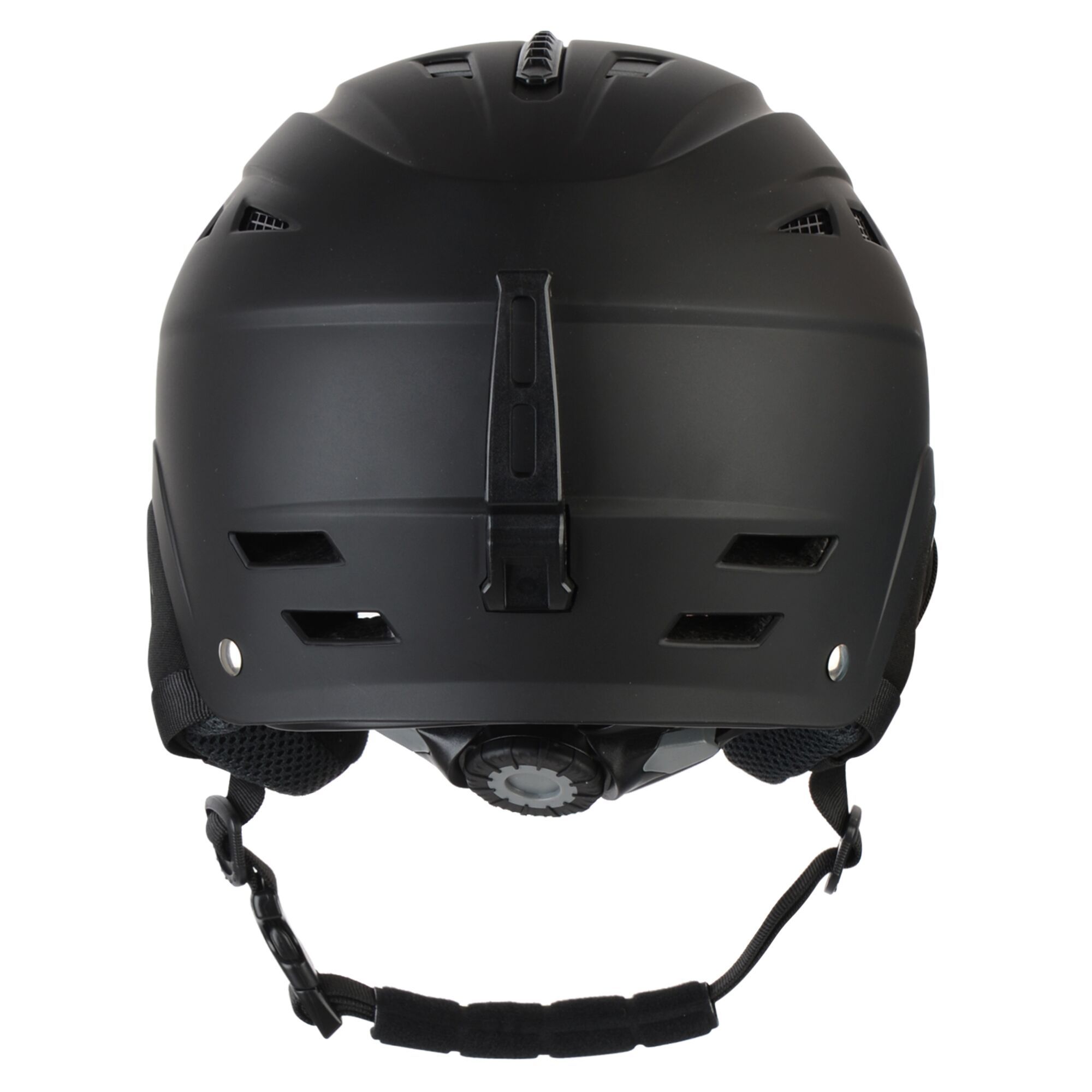 ABS construction with an EPS foam lining ensures excellent impact protection. Low-profile, adjustable air vents for quick and easy temperature regulation. Integral goggle clip for keeping goggles in position whilst on the slope. Size adjustment dial system for easy helmet fitting. Complies to CE EN1077 standards.