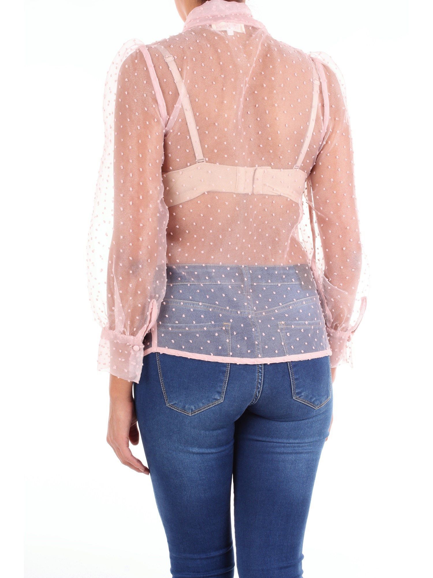 JUMPER KONTATTO, POLYESTER 100%, color PINK, Outlet, product code B3109ROSA