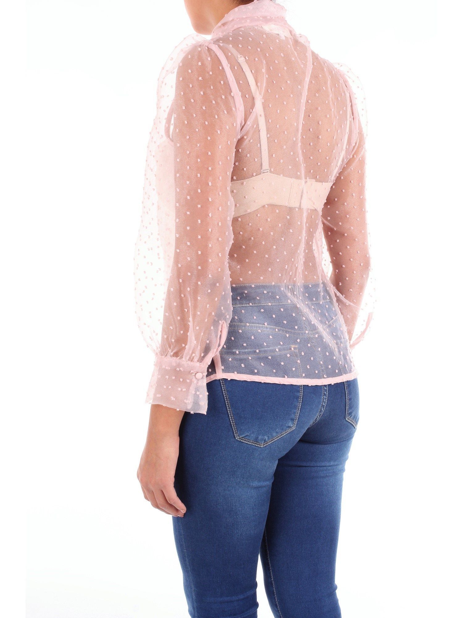 JUMPER KONTATTO, POLYESTER 100%, color PINK, Outlet, product code B3109ROSA