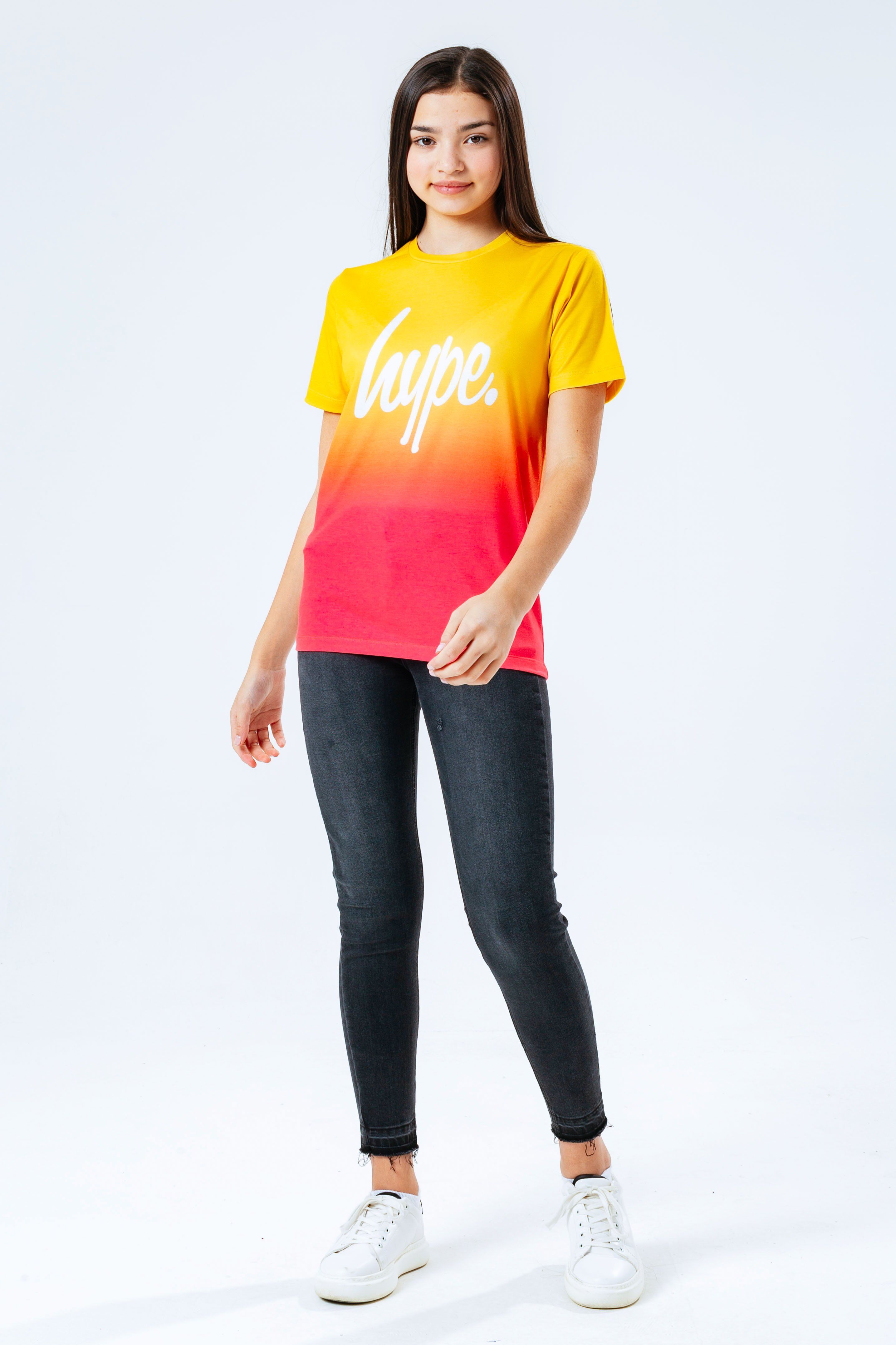 Hype Sunset Fade T-Shirt For Kids