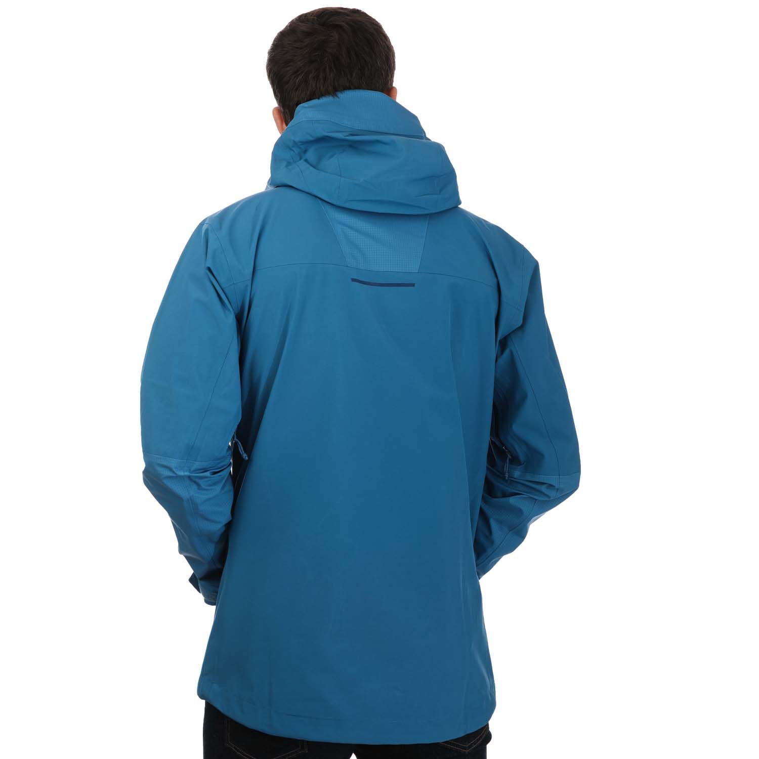 Men's Berghaus Ridgemaster 3L Waterproof Jacket in Blue