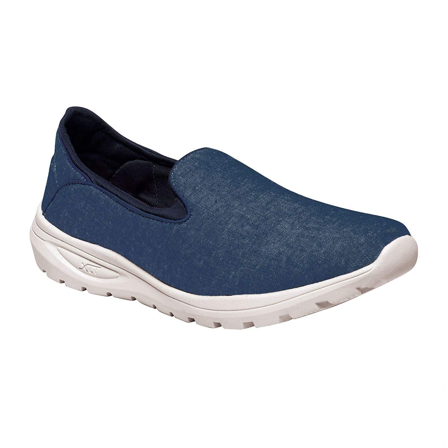 100% polyester. Slip on mesh upper for breathable comfort and easy on/off. Deep padded collar and tongue for all day comfort. Die cut EVA footbed for underfoot comfort and support. New XLT sole unit provides flexible and lightweight underfoot comfort.