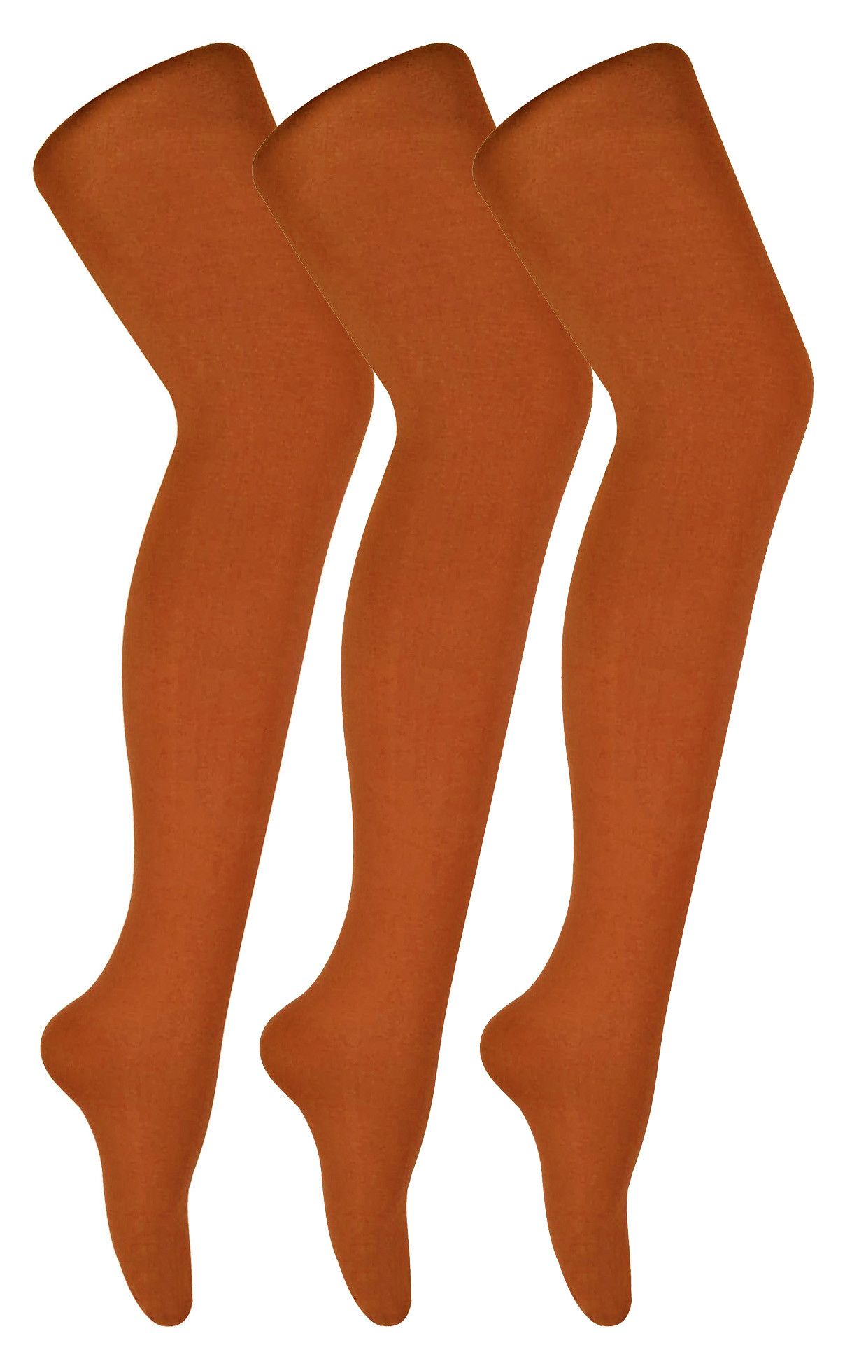 3 Pair Multipack Womens Coloured Opaque 80 Denier Tights Sock Snob