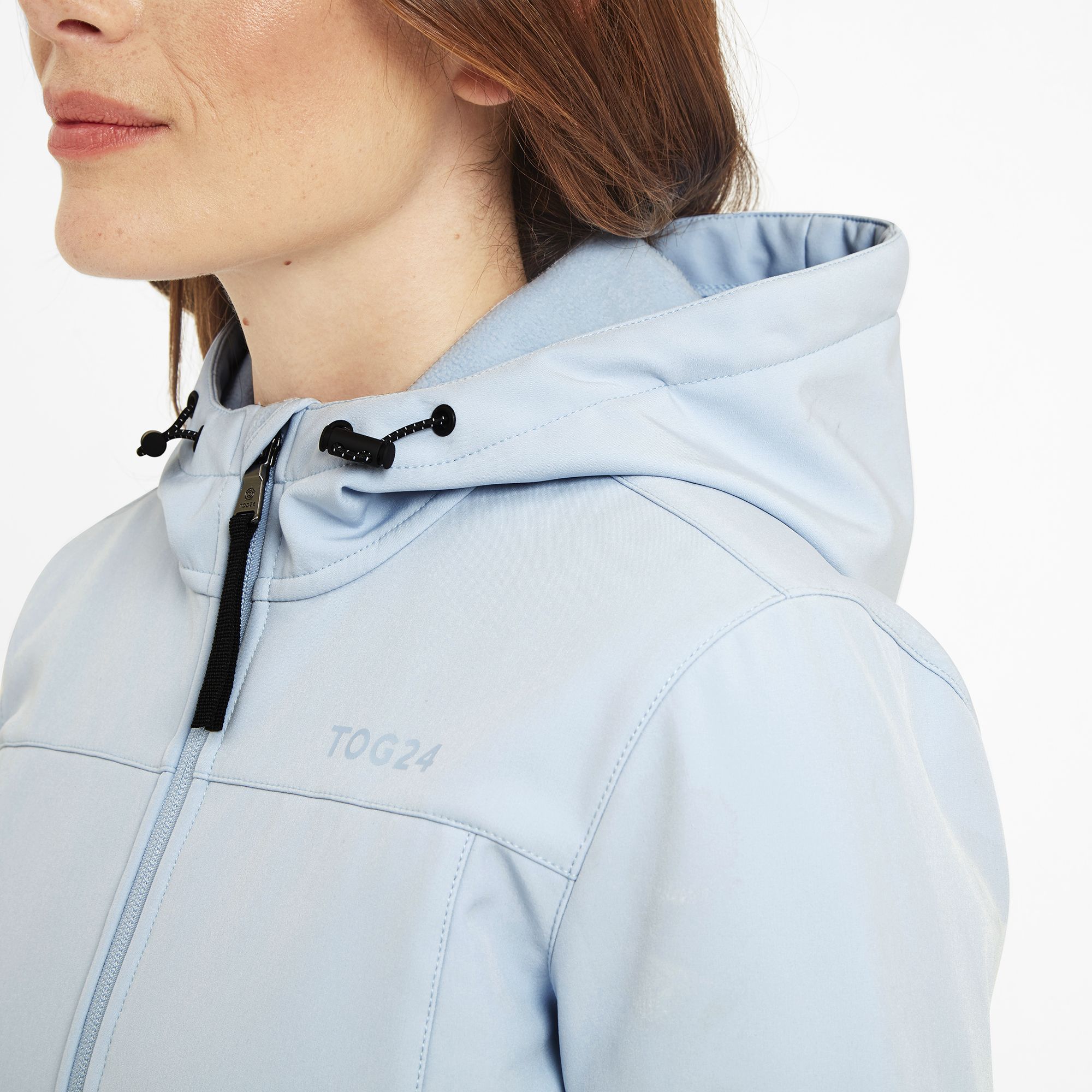 keld womens softshell hooded jacket