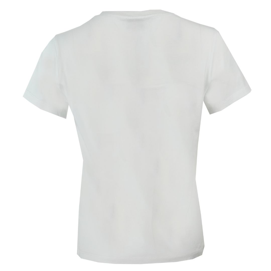 Kenzo Womens Tiger Icon Logo White T-Shirt