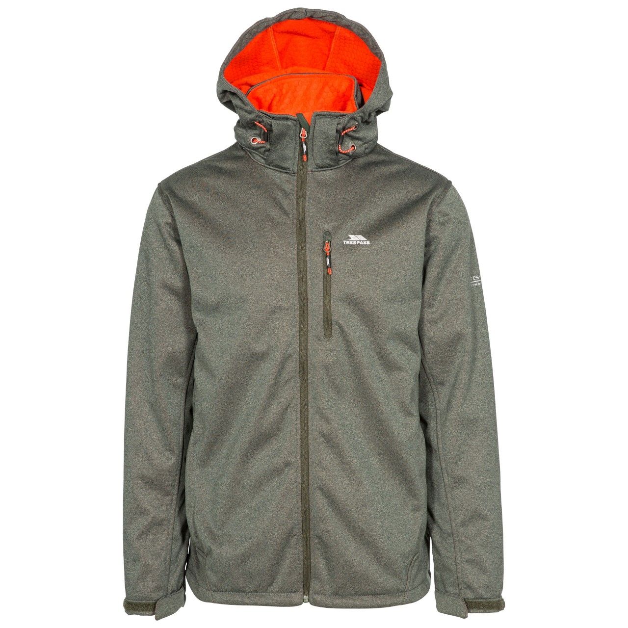 Adjustable zip off hood. Low profile zips. 3 zip pockets. Flat cuff with tab adjuster. Drawcord at hem. 100% polyester.