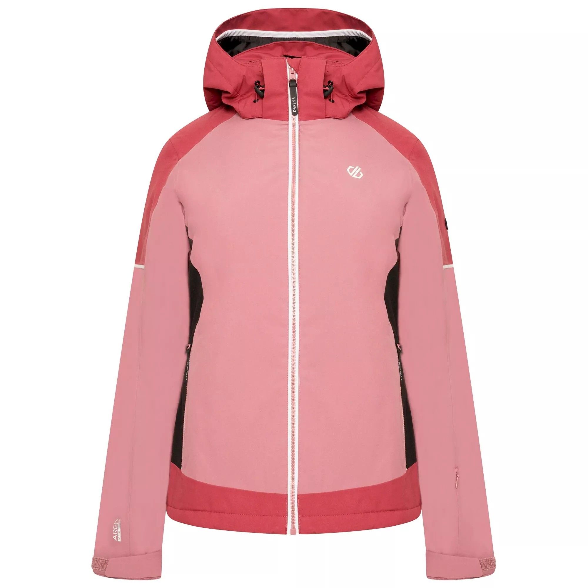 Lining: Scrim. Design: Colour Block, Logo. Fabric Technology: ARED 20/30, Breathable, DWR Finish, Waterproof. Gel Grip, Goggle Stash With Lens Wipe, High Warmth, Snowskirt, Taped Seams. Cuff: Adjustable. Sleeve-Type: Articulated, Long-Sleeved. Neckline: High-Neck, Hooded. Hood Features: Adjustable, Packaway, Technical. Pockets: Ski Pass Pocket, 2 Lower Pockets, Zip, 2 Internal Pockets, Stow Pocket, Mesh Lined. Fastening: Zip. Hem: Adjustable. Sustainability: Made from Recycled Materials.