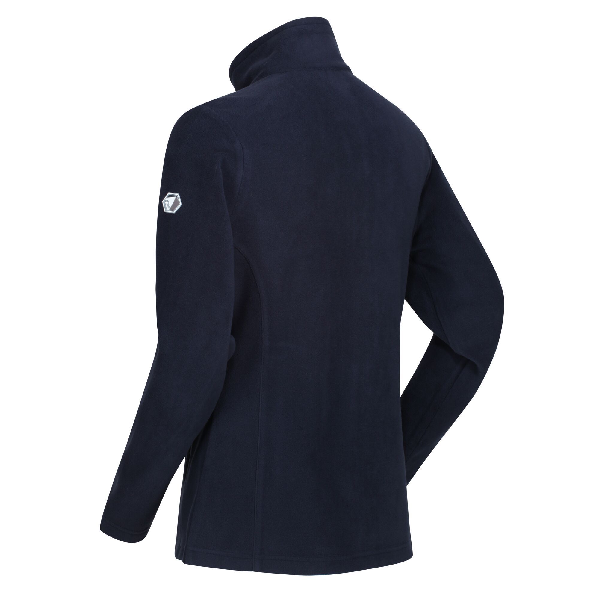Material: 100% Polyester. Fabric: Brushed, Midweight. 240gsm. Design: Logo. Fabric Technology: Anti-Pilling, Durable, Insulating, Symmetry. Shockcord Hem, Stretch Binding. Cuff: Adjustable. Sleeve-Type: Long-Sleeved. Neckline: Standing Collar. Pockets: 2 Lower Pockets, Zip. Fastening: Full Zip.