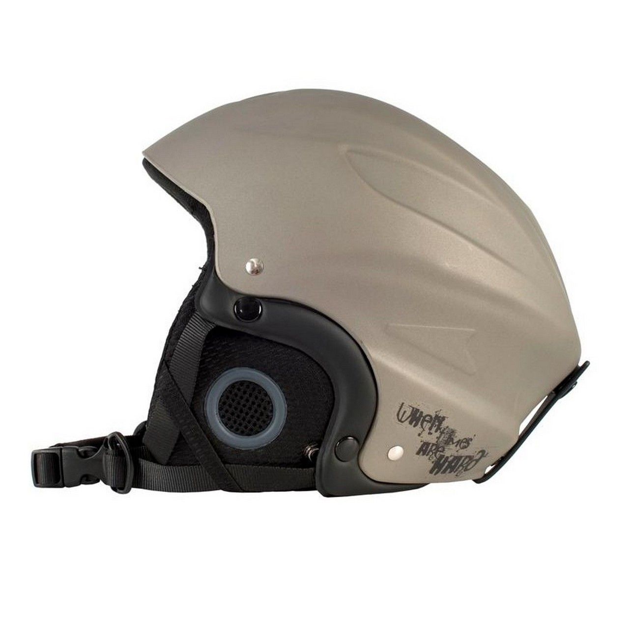 The helmet is tough and durable, as well as being tremendously comfortable and fully ventilated. The free-ride helmet design, quick release buckle, high density ABS lightweight shell, removable foam pad ear protection and EPS core foam all ensure that this Trespass Snow Sport Helmet provides magnificent comfort and protection. Conforms to CE EN 1077. Precision adjustable fit. Goggle retainer. Sizes - Large: 58-62cm, Medium: 54-58cm.