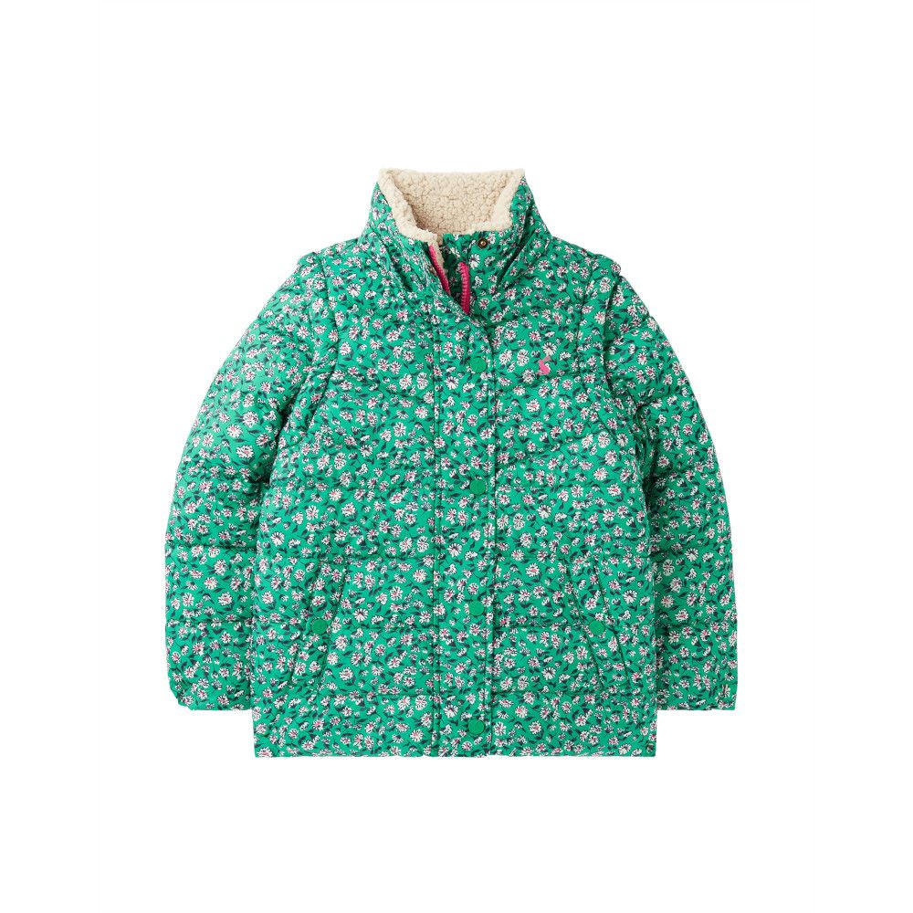 Joules Girls Wren 2in1 Showerproof Convertible Gilet Jacket
