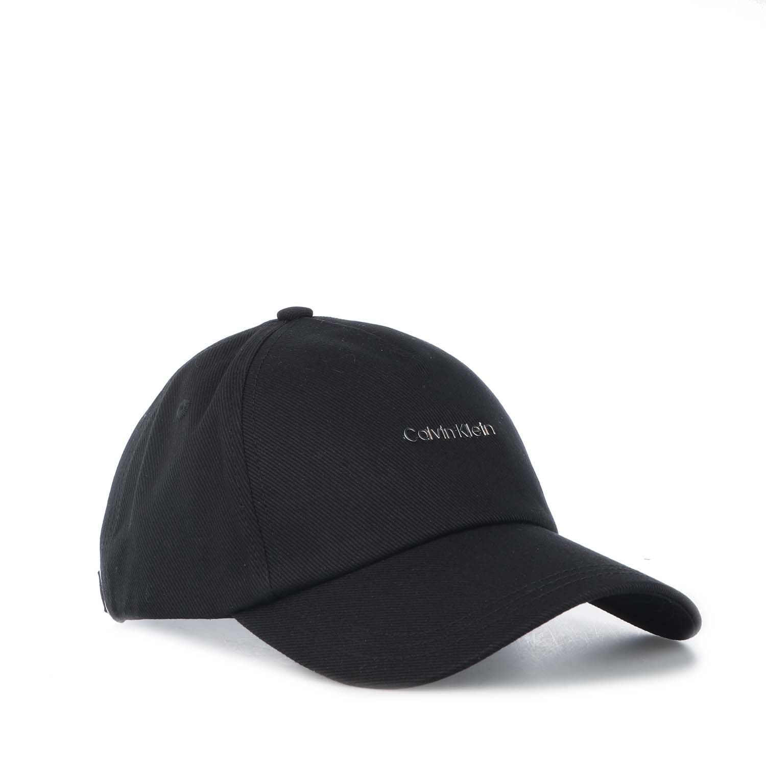 Accessories Calvin Klein Metal Lettering Cap in Black