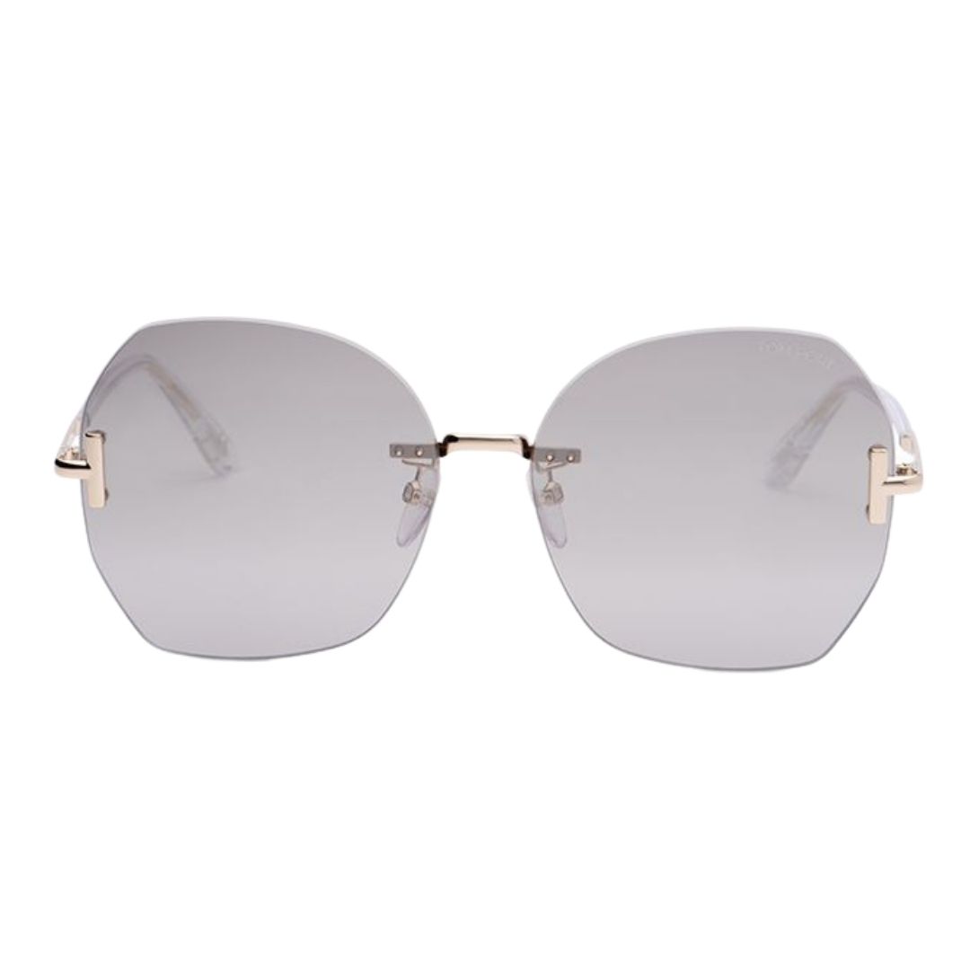 Tom Ford FT0810-K 32C Asian Fit Sunglasses. Lens Width = 62mm, Nose Bridge Width = 15mm, Arm Length = 145mm. Tom Ford Asian Fit FT0810-K 32C Round Sunglasses. Sunglasses, Sunglasses Case, Cleaning Cloth and Care Instructions all Included. 100% Protection Against UVA & UVB Sunlight and Conform to British Standard EN 1836:2005