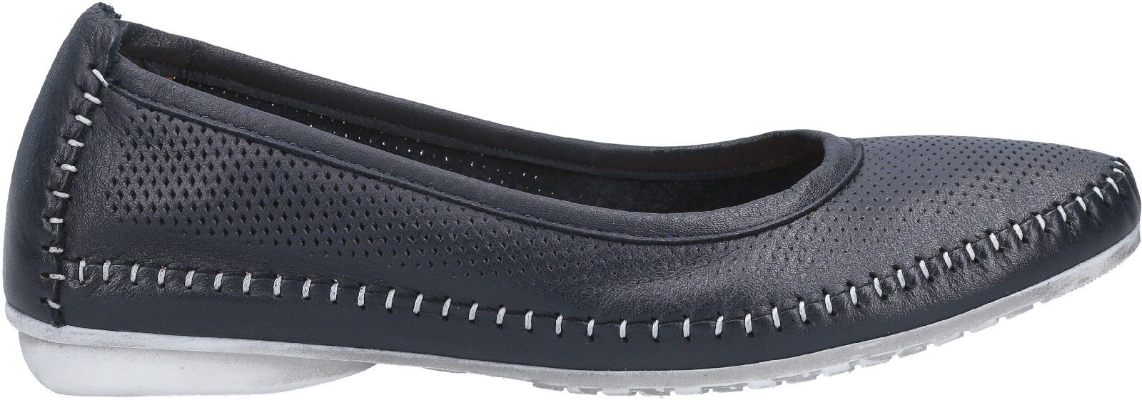 Women's slip on ballerina shoe with stylish stitching accents and perforated upper.Riva Brindisi slip on Pump shoe. Lightweight and casual pumps with soft leather uppers and leather footbed..
