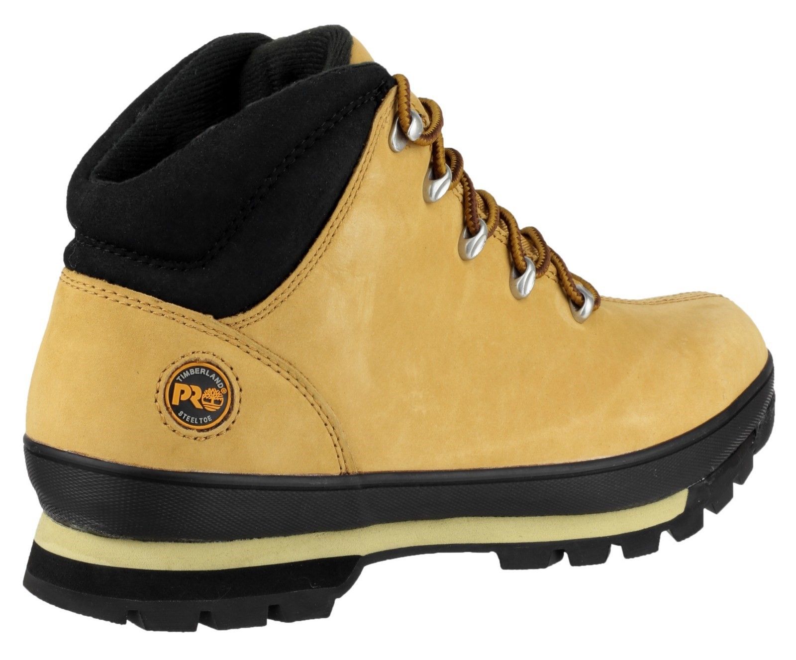 The Timberland PRO Splitrock series offers the best in craftsmanship, safety and classic styling. Featuring rugged materials, durable protection and slip-resistant outsoles for superior performance. Excel on the jobsite with Timberland PRO.Impact and compression resistant toe cap. 
Anti-static with an energy absorbing heel. 
Water resistant oiled nubuck leather upper. 
Penetration resistant midsole for flexible underfoot protection. 
High heat resistant to 300 degrees.