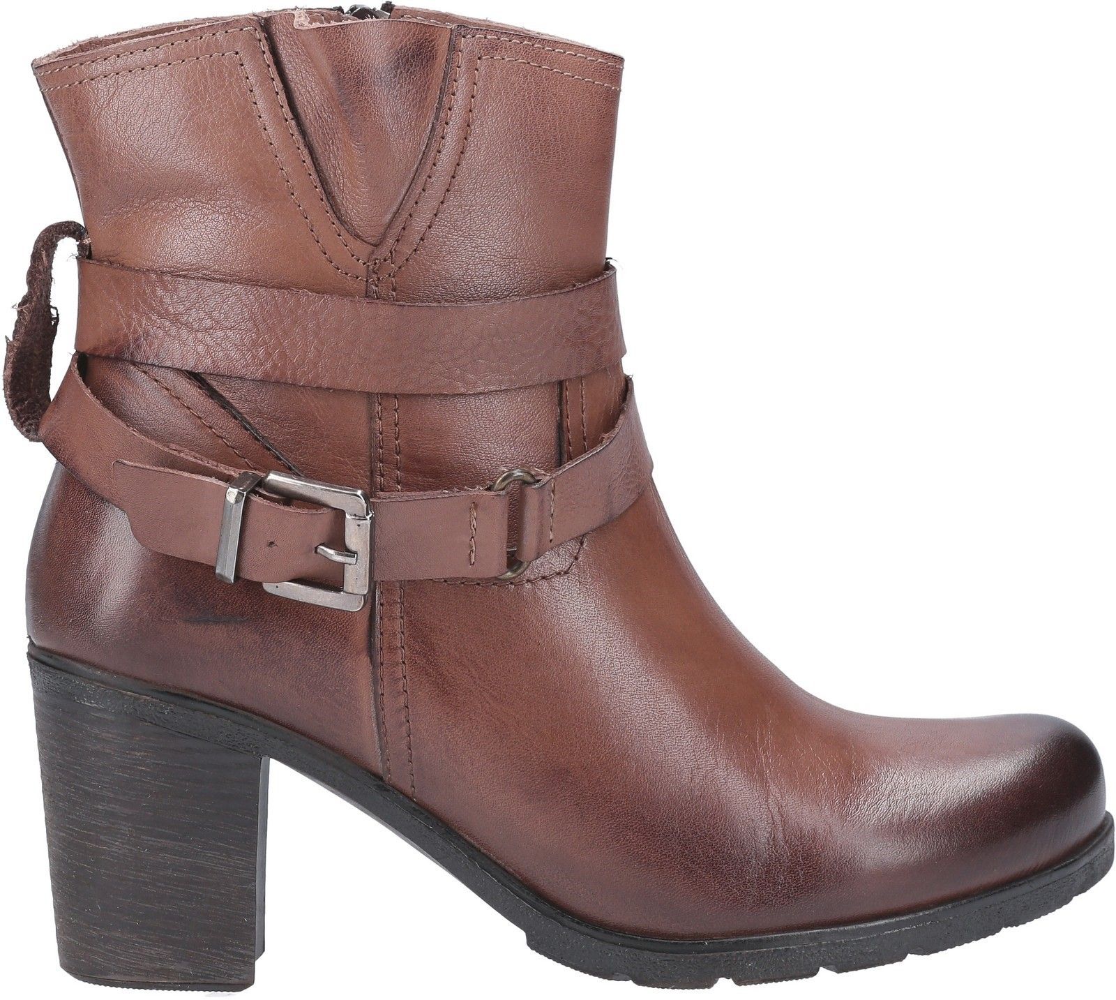 Stylish ladies ankle boot from Riva with luxury Leather UpperLeather.