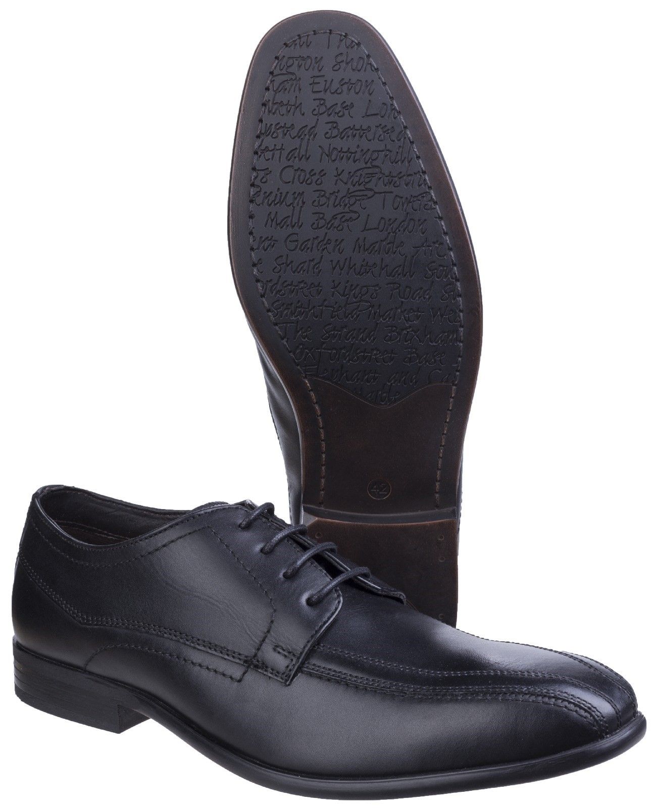 Gilmore is a crisp Derby statement shoe. Composed from sleek leather uppers with a deep resin outsole, whilst boasting sturdy stitching - delivers a fashionable contemporary feel. Base London mens lace up shoe.. 
Deep resin outsole, whilst boasting sturdy stitching.. 
Washed leather uppers. 
Featured in the Base London Idol Range..