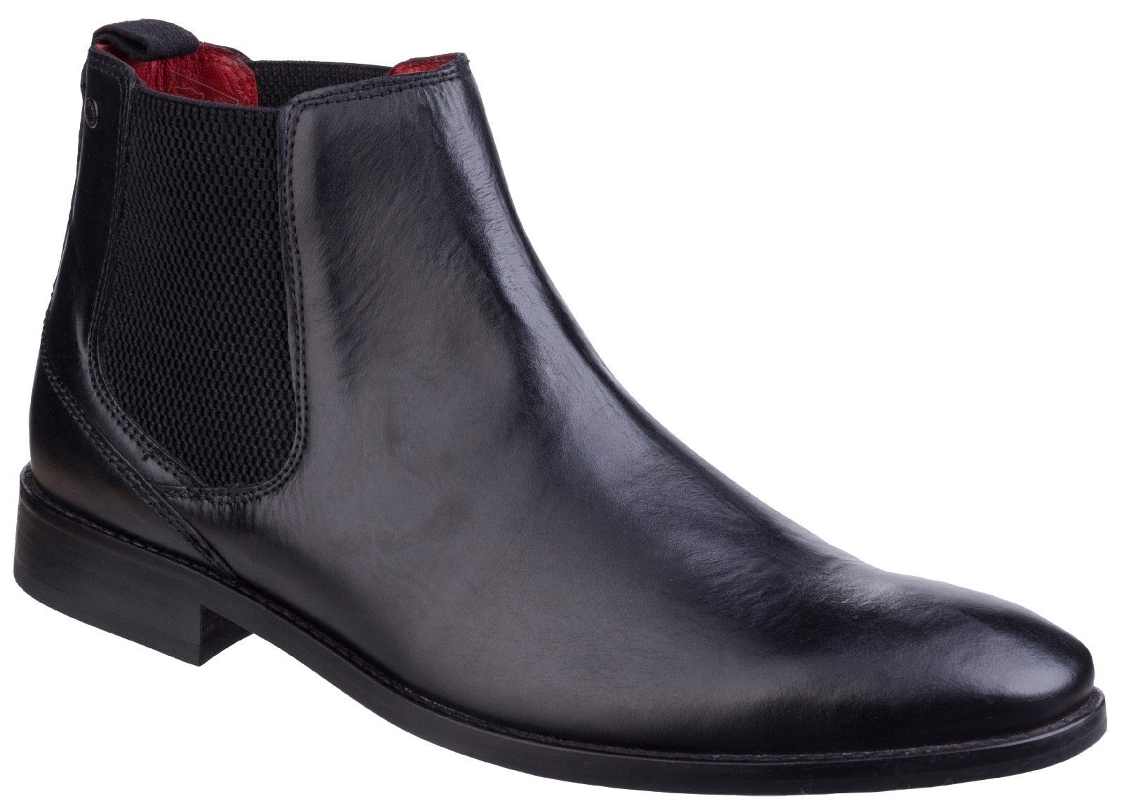 This Cheshire Chelsea boot should be worn with confidence in the concrete jungle. The uppers are beautifully composed & hand crafted. Base London mens formal lace up boots.. 
Waxy leather uppers.. 
Featured in the Base London County Range..