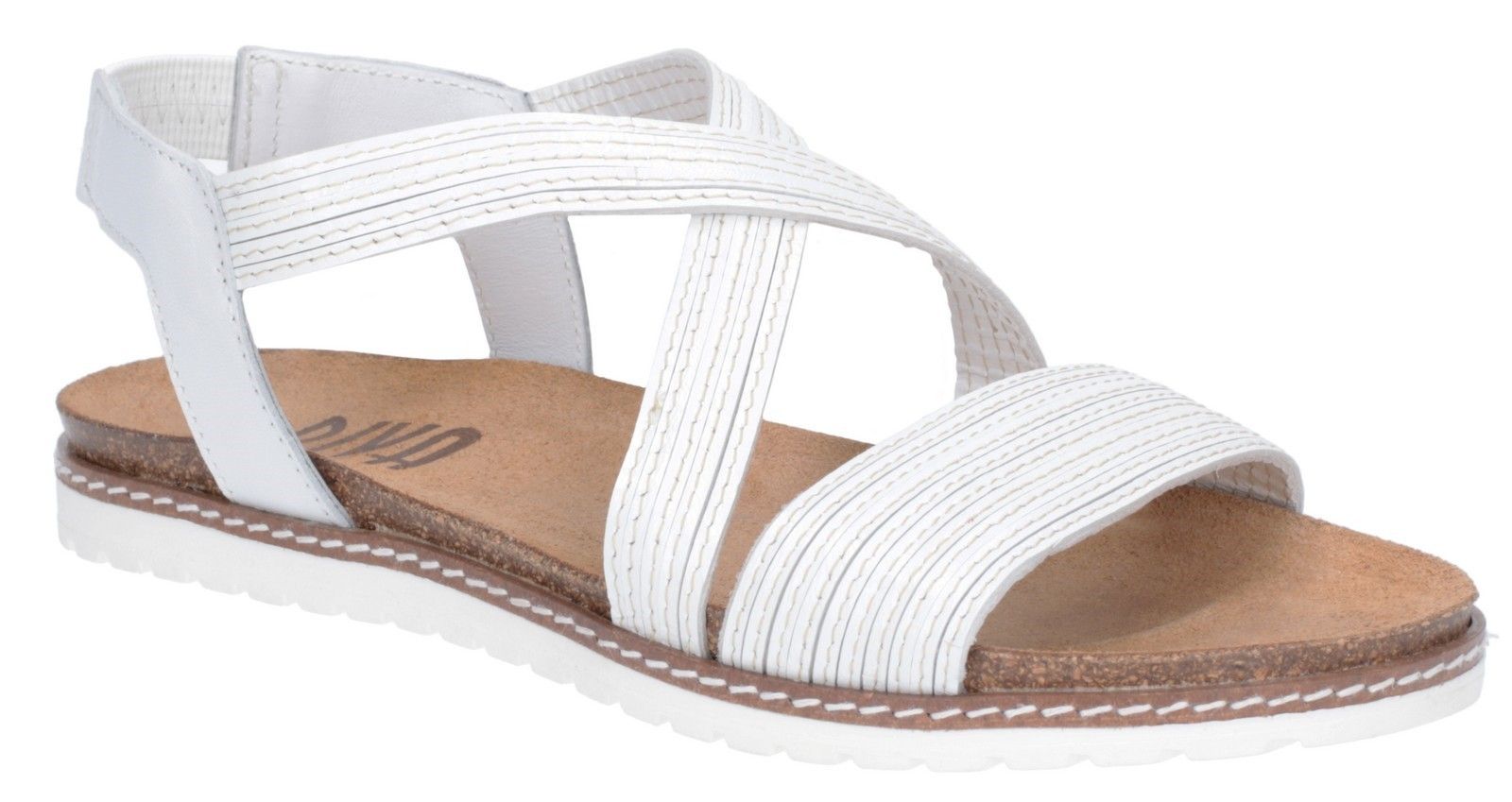 Spring into summer with these colourful multi-leather sandals from Riva.  A leather lined footbed cushions the feet ideal for your summer vacations. Slip-on open-toe sandal design. 
Crafted with a luxury multi-leather upper. 
Flexible cross-over mule strap. 
Sling back strap with elasticated comfort fit. 
Ergonomically shaped leather lined footbed.