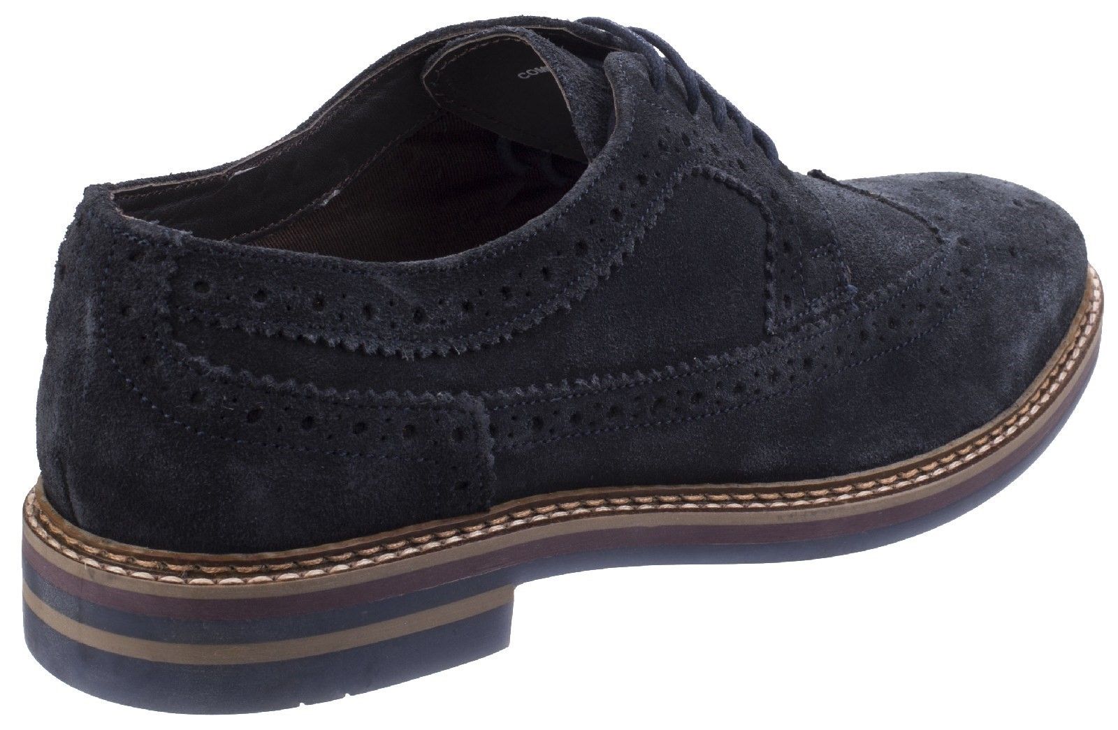 Turner is one of our classic brogues from the Artist range and has been one of the brand's most loved styles of recent seasons. This long wing with a contemporary twist features decorative toe detailing and a traditional wing tip toe cap. High quality suede leather. 
High quality leather lining.