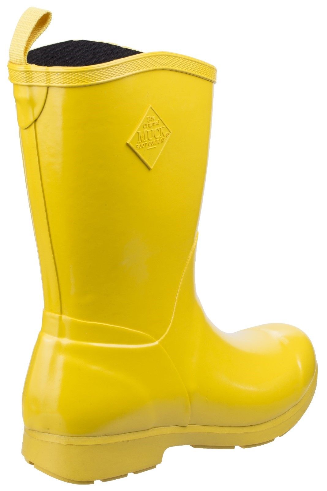 Style meets function in our light weight rain boot collection. These boots will keep you dry on wet rainy days while the 6mm neoprene Footbed will keep your feet happy all day long.100% Waterproof. 
6mm Neoprene Footbed. 
Glossy Finish. 
Friction Construction / Canvas Lining. 
SRA Slip-Resistant.