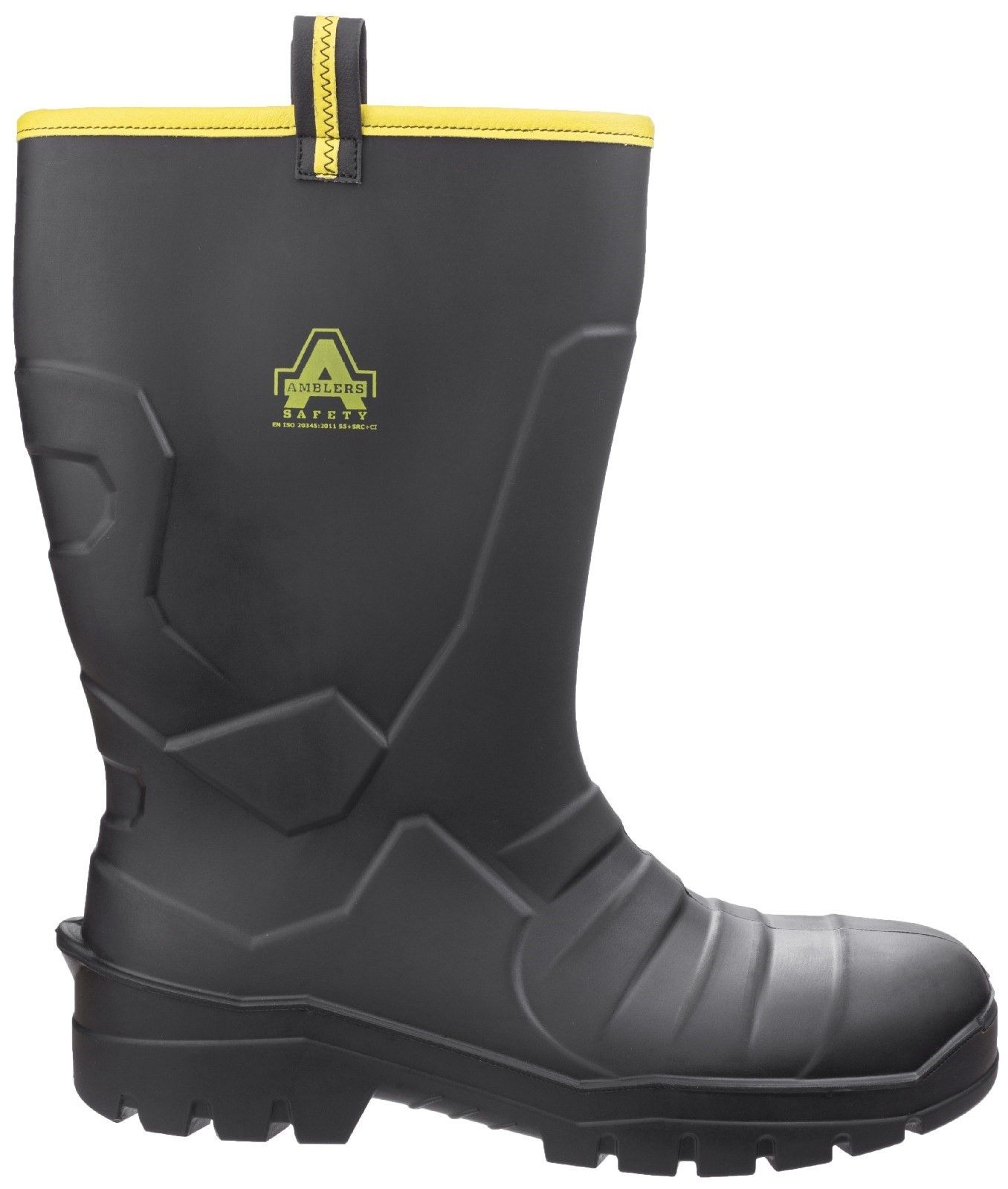 LIGHT! STRONG! COMFORTABLE! WARM! Versatile full safety rigger boot featuring S5 safety components.  The uppers are expertly designed to enhance water run-off and internal thermal insulation protects against temperatures as low as -20 degrees c.Polyurethane textile lining. 
Thermal insulation up to -20C. 
Removable insole for extra comfort. 
Sole resistant to oils, fats, acids and organic solvents. 
Slip resistant and anti-static sole.