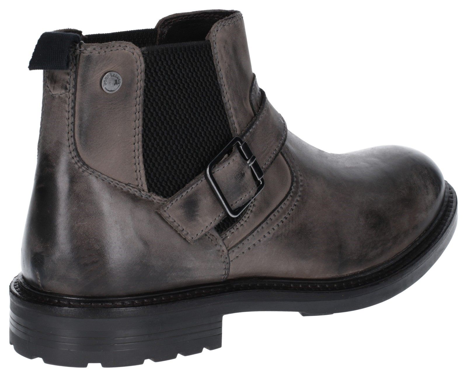 Base London have added a twist to this rugged mens chelsea boot. Featuring a buckle strap across the front, this fine blend of styles sits on a durable and chunky winter sole and provides an elasticated gusset and pull tab for ease of use. Smart/Casual Styling. 
Buckle Strap Details. 
Chunky Sole.