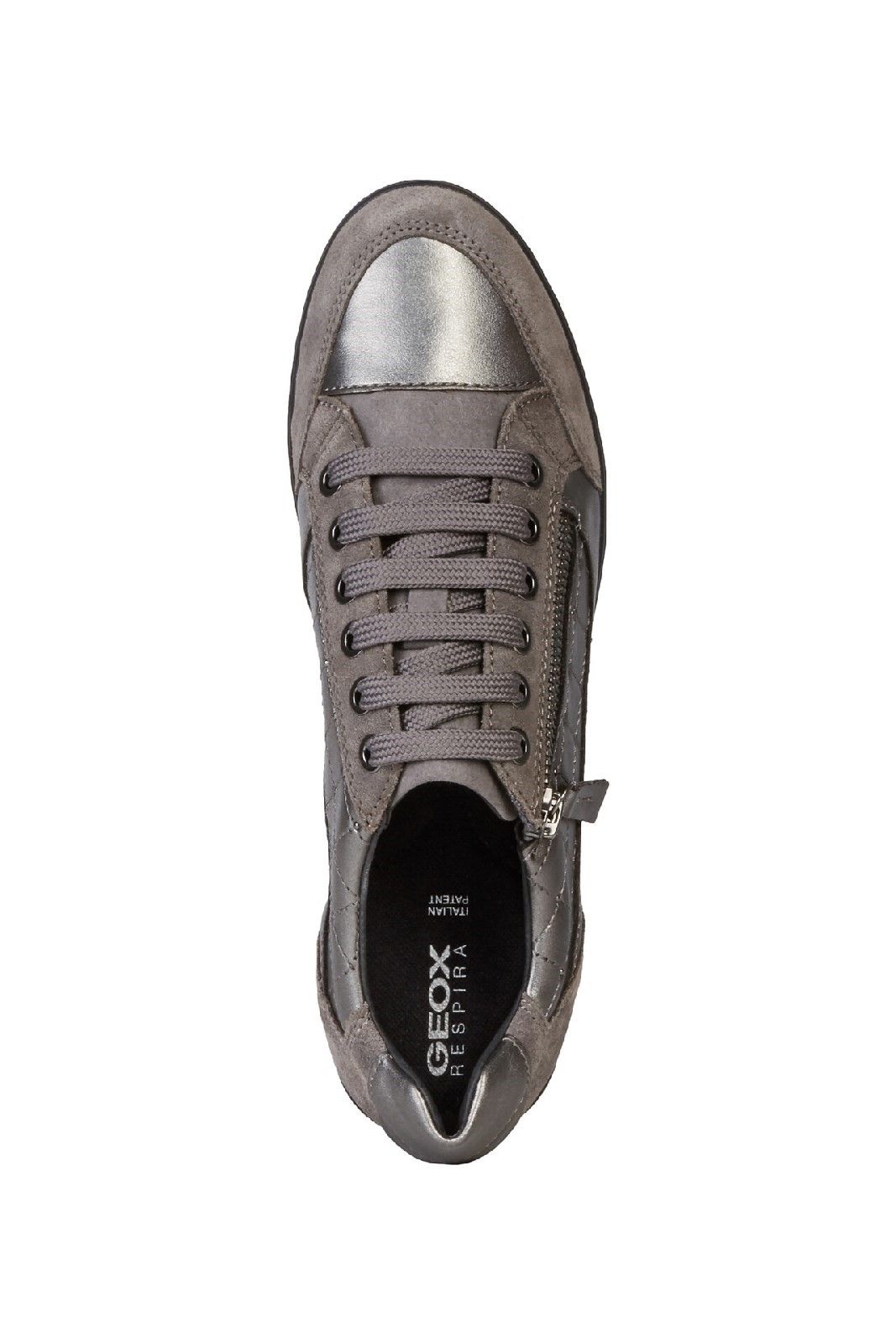 Evergreen Style, Easy-To-Wear Low-Cut Sneakers With Trendy Details For A Contemporary Look. Wellbeing Is Assured Thanks To The Geox Patented Perforated Sole That Provides Maximum Breathability And Comfort.Evergreen. 
Easy To Put On. 
Anti-Slip Outsole.