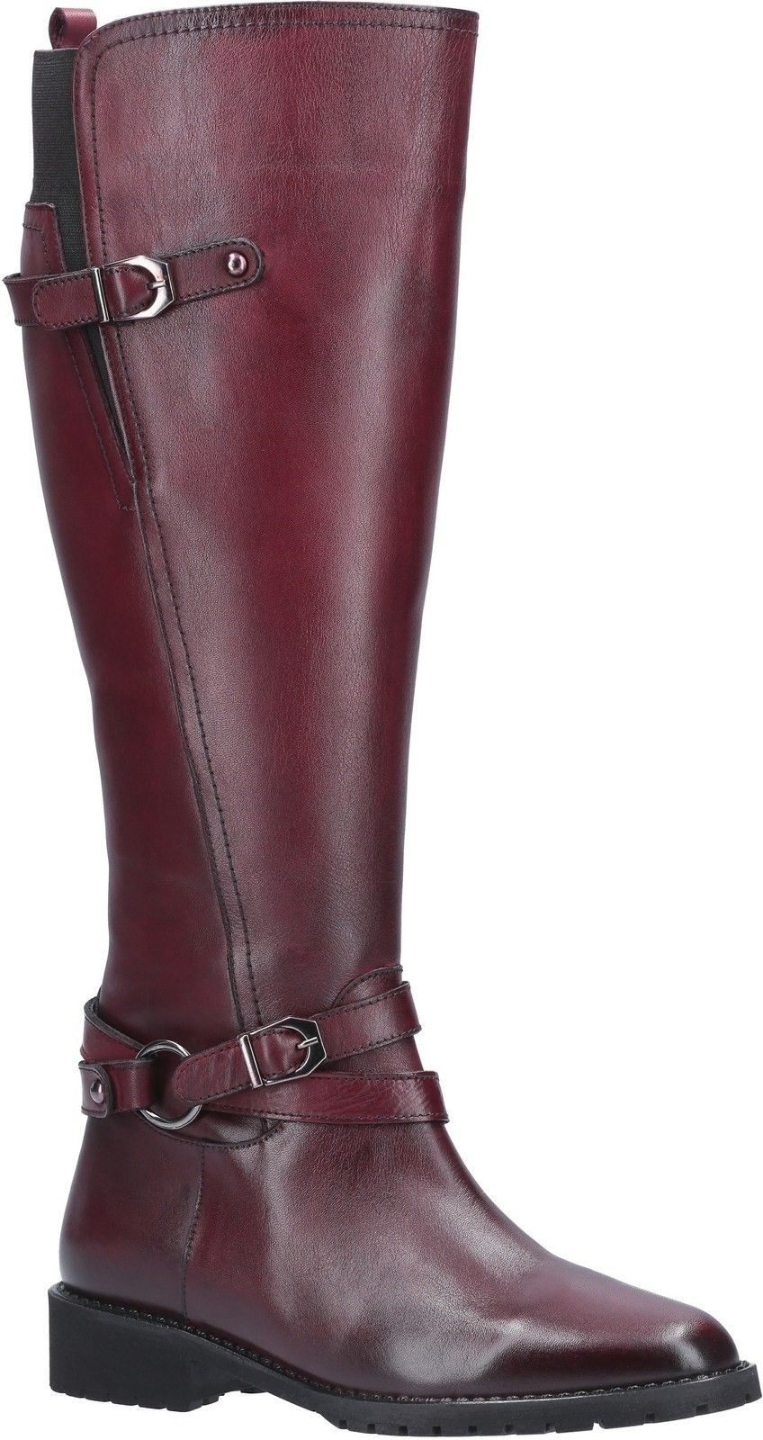 Athens from Riva is a chic, stand out long boot for the autumn/winter season. Its soft, leather uppers with decorative buckle detailing gives a stylish look. It also has a full side zip and rear elasticated panel for easy on and off and block heel. Soft Leather. 
Buckle Detailing. 
Full Side Zip. 
Rear Pull Loop. 
Block Heel.