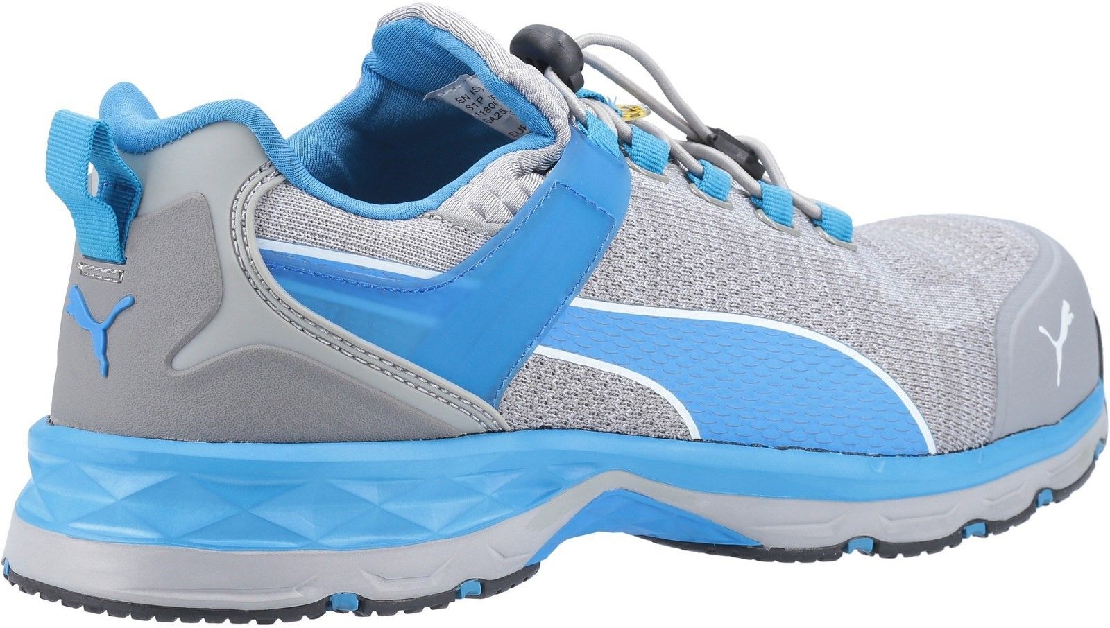 Xcite Low from Puma is a metal free safety shoe; fiberglass cap, flexible FAP midsole, heel support, quick lacing system and breathactive liningQuick lacing system. 
ESD - Impulse Foam midsole. 
Ideal for use in industry.