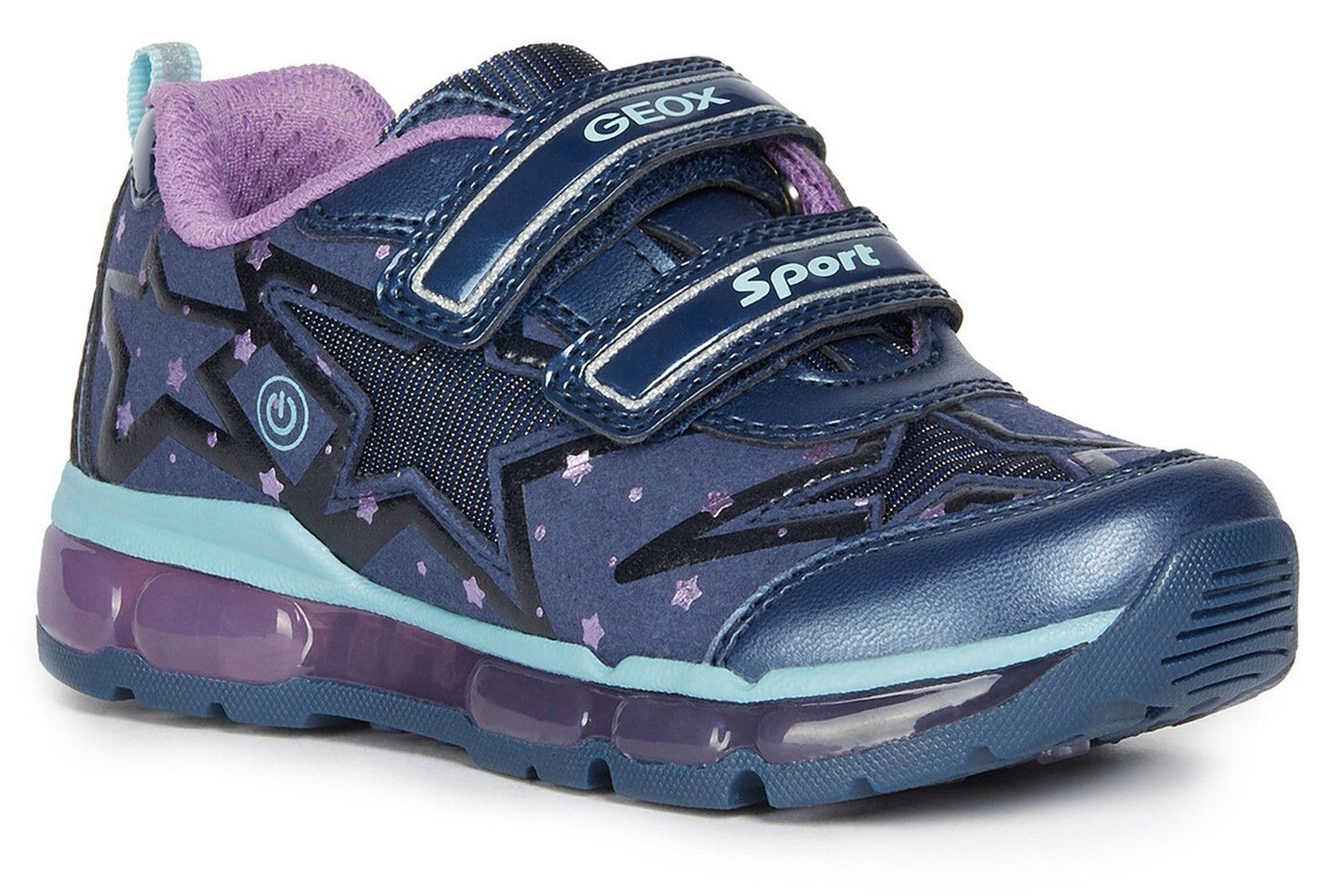 Strong and comfortable.Exclusive patent. Perforated sole. Resistant breathable and waterproof membrane allow for natural temperature regulation, creating the perfect microclimate inside the shoe that keeps feet dry and comfortable for the whole day.Lights.